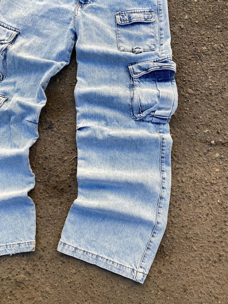 Japanese Brand × Vintage Baggy pants Tornado Mart style y2k jeans Size US 32 / EU 48 - 3 Thumbnail
