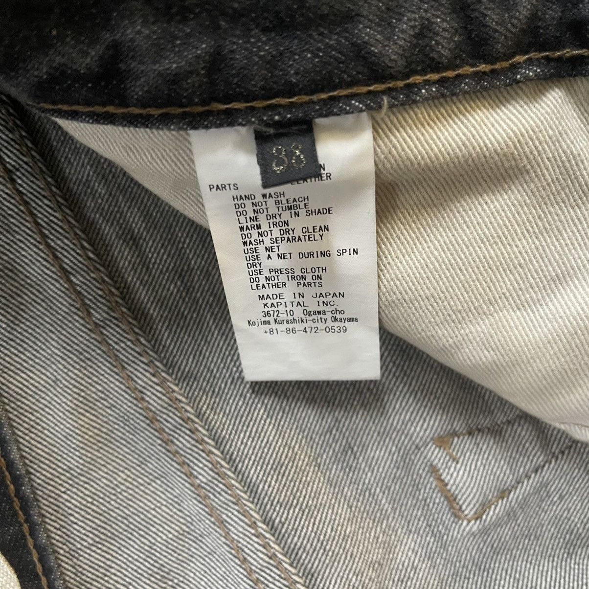 Kapital Kountry Kapital Kountry side Studs Gems Black Denim Jeans size 38 Size US 38 / EU 54 - 8 Thumbnail
