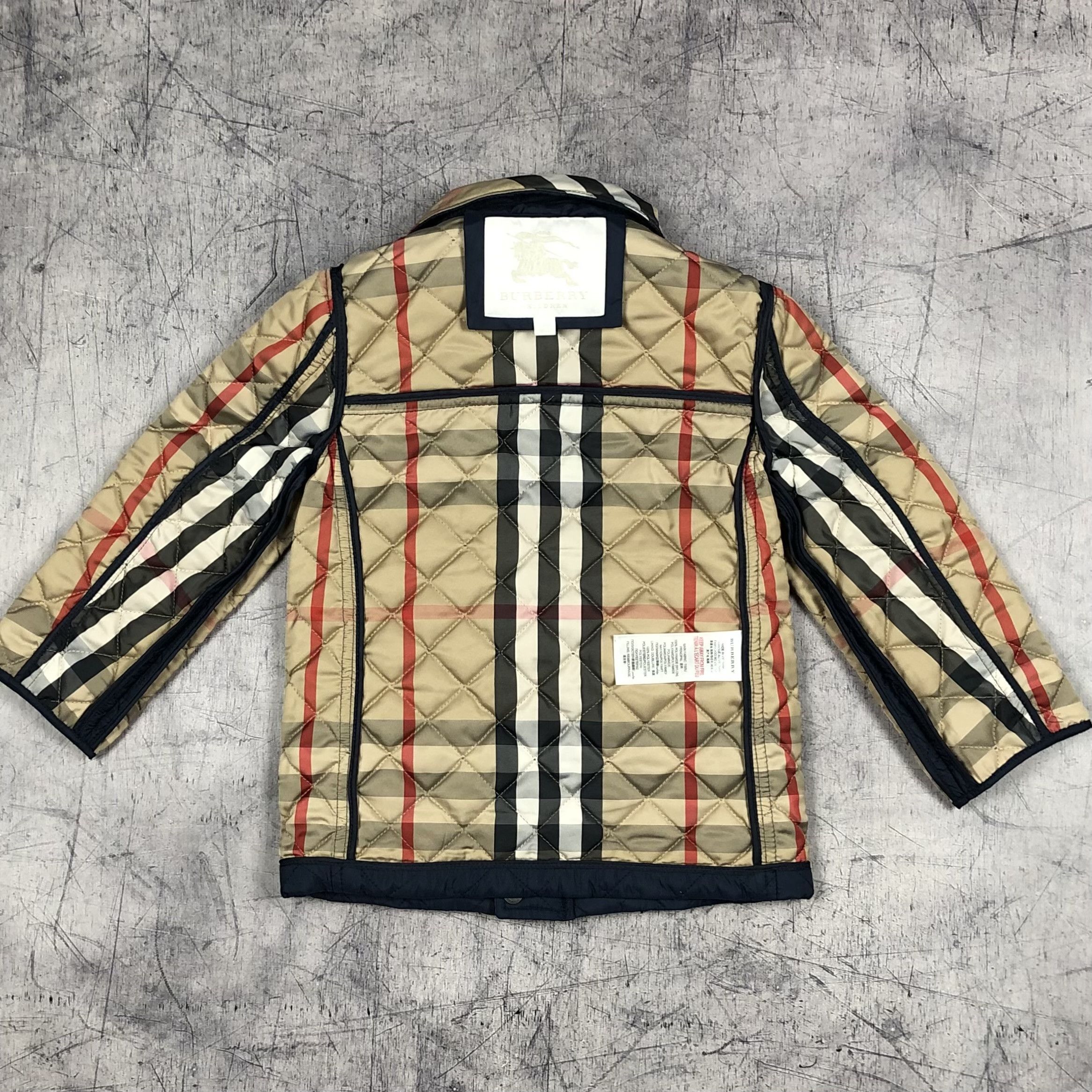 Burberry Burberry London Nova Check Quilted Liner Kids Jacket Size US XXS / EU 40 - 15 Thumbnail