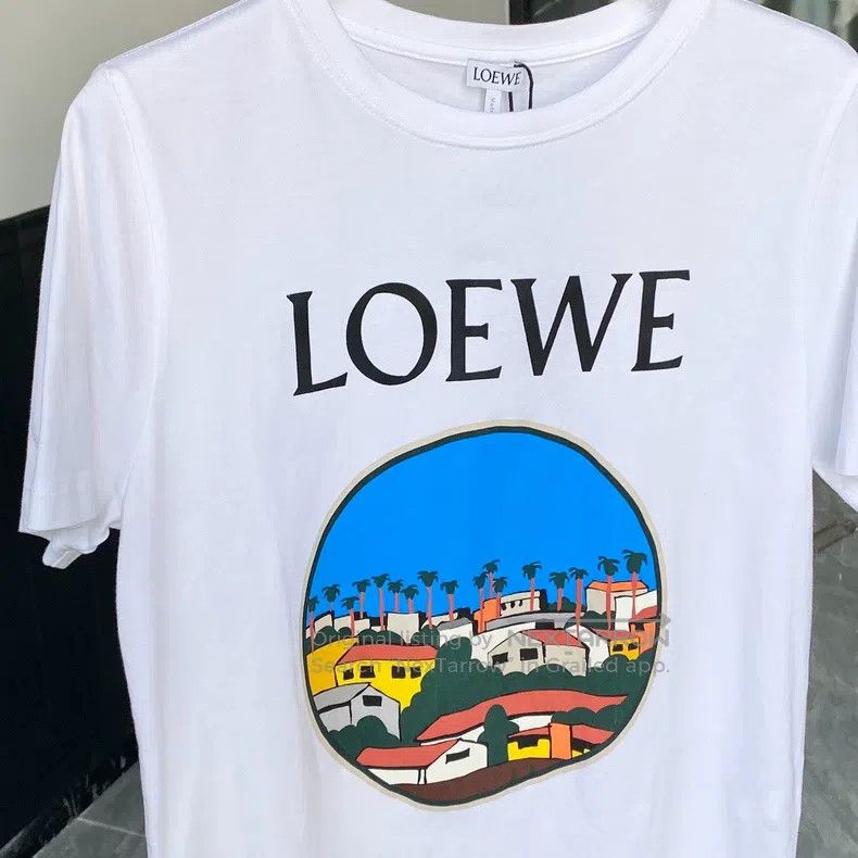 Loewe Loewe Los Angeles city print short-sleeved T-shirt Size XS / US 0-2 / IT 36-38 - 5 Thumbnail