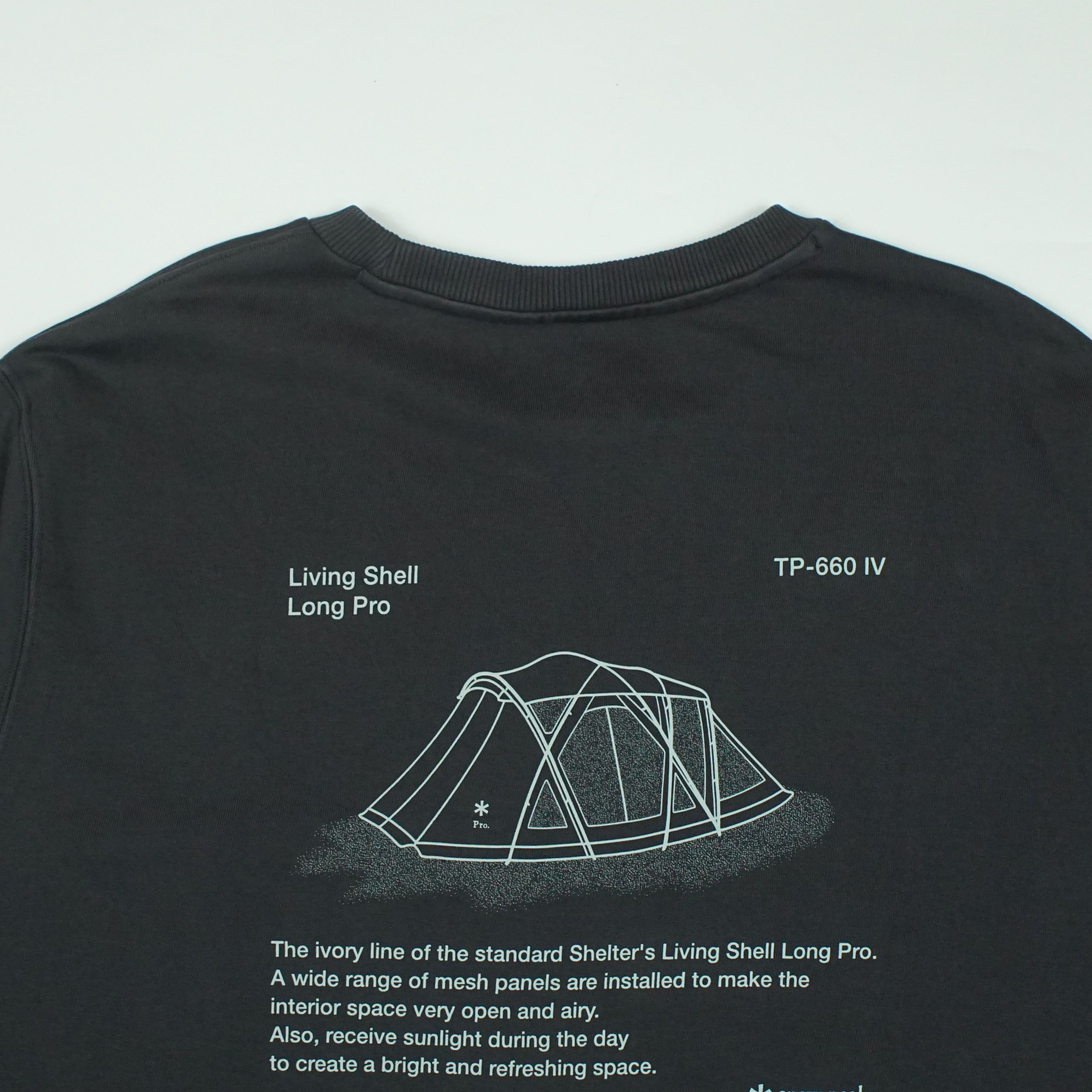 Snow Peak *NoTariff Snow Peak Charcoal Crew Sweatshirt Size US XL / EU 56 / 4 - 4 Thumbnail