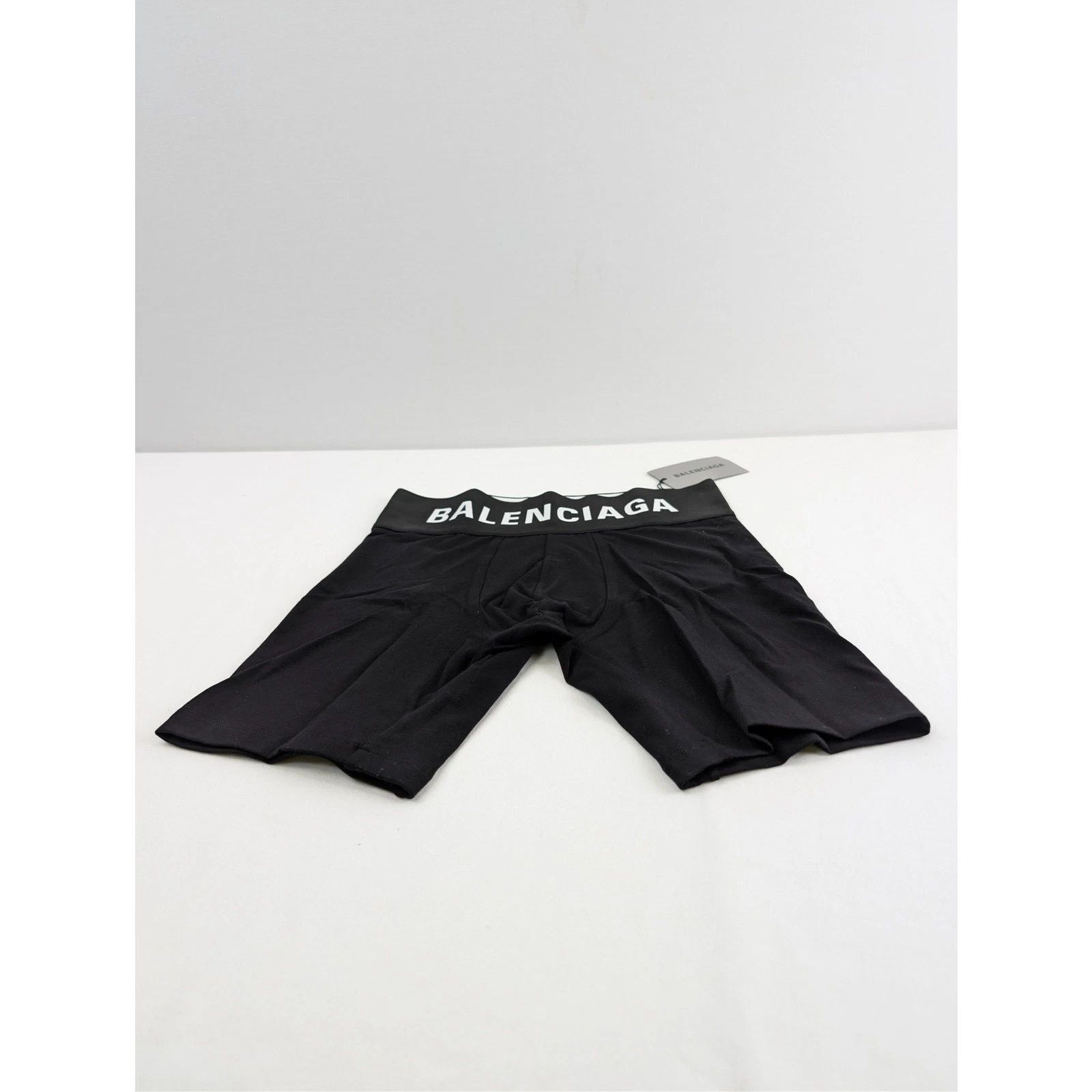 Balenciaga o1rshd1 Q:2 / Size: XL / Midway Boxer Brief Shorts in Black Size US 36 / EU 52 - 6 Thumbnail
