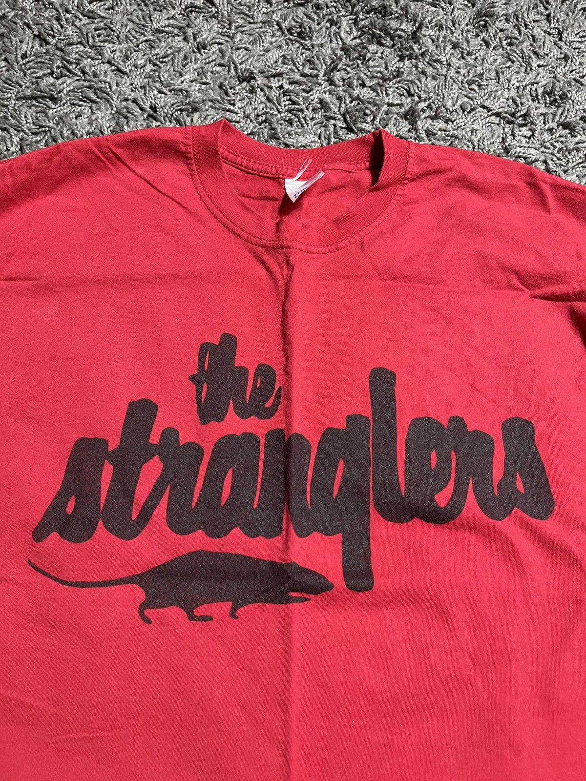 Band Tees THE STRANGLERS UK TOUR 2019 COTTON VINTAGE FADED T-SHIRT Size US XL / EU 56 / 4 - 2 Thumbnail