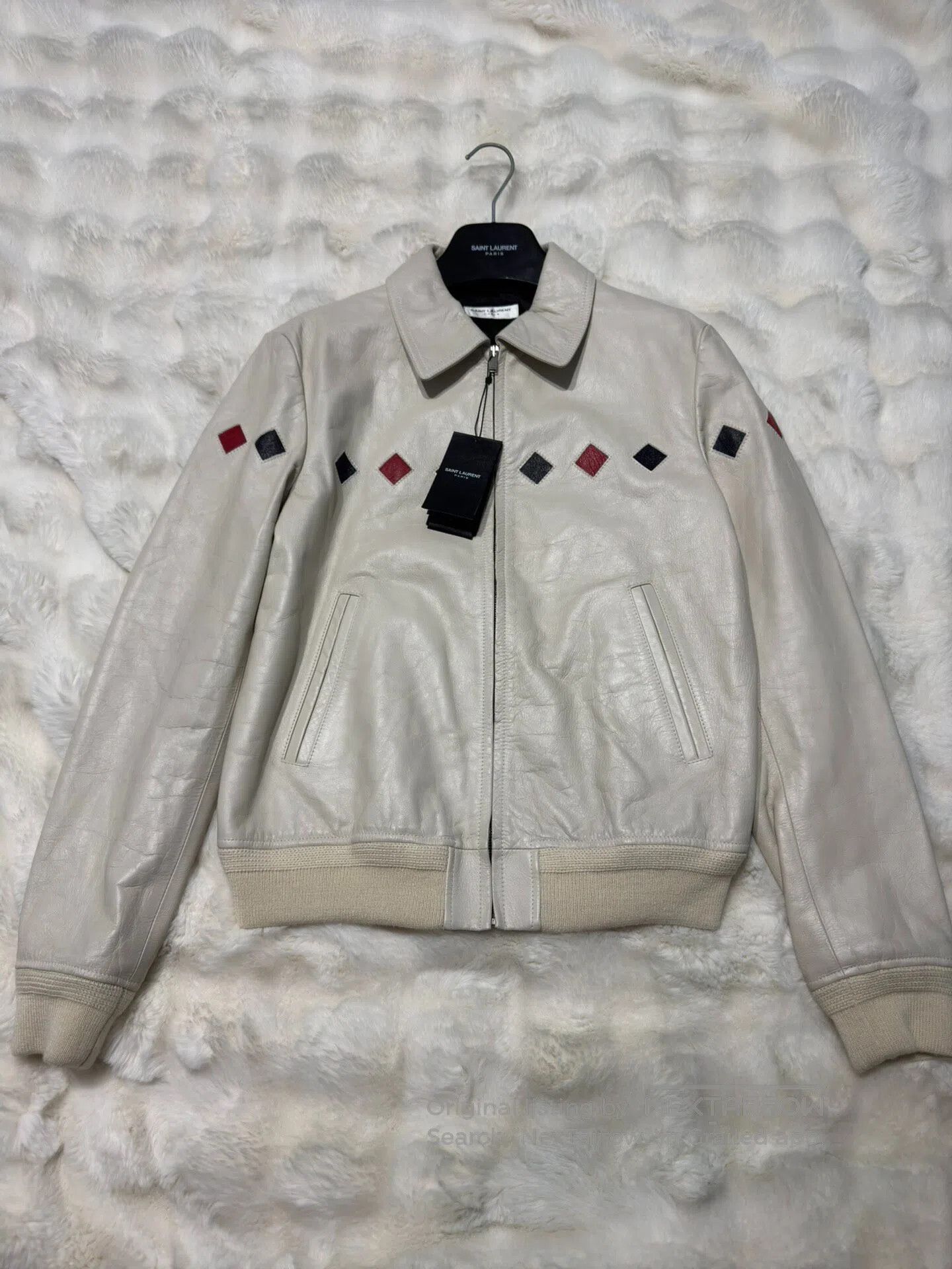 Saint Laurent Paris Saint Laurent Paris Distressed leather jacket| Size US M / EU 48-50 / 2 - 1 Thumbnail