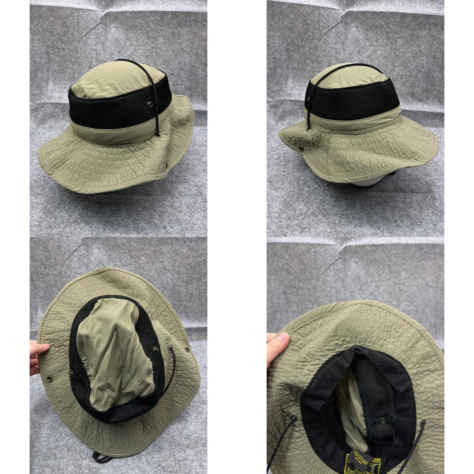 Vintage Dorfman Pacific Bucket Hat Adult M Green Nylon Polyester Hat/Cap Camping Hiking Fishing Logo Adjustable Lightweight Breathable Size ONE SIZE - 8 Thumbnail
