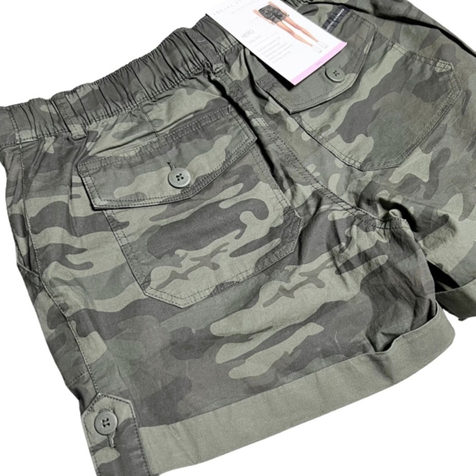 Sanctuary New with Tags Sanctuary Social Standard Camo Utility Shorts Size 27" / US 4 / IT 40 - 9 Thumbnail