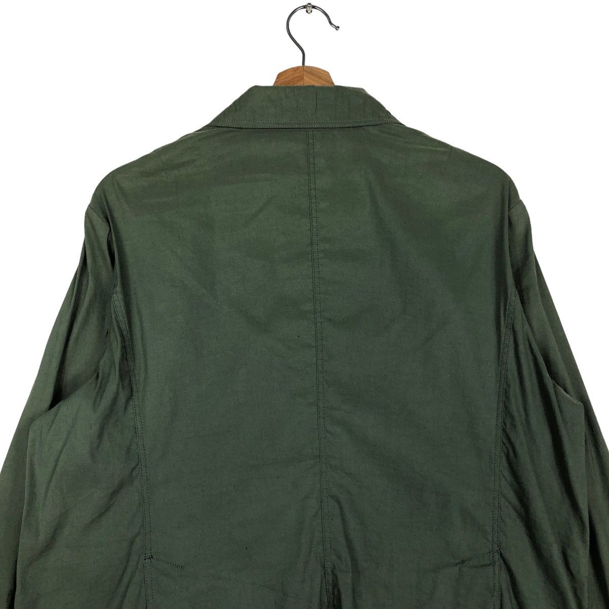 Japanese Brand 🔥Olive Green Military Vintage Chore Jacket Mackintosh Size US M / EU 48-50 / 2 - 9 Thumbnail