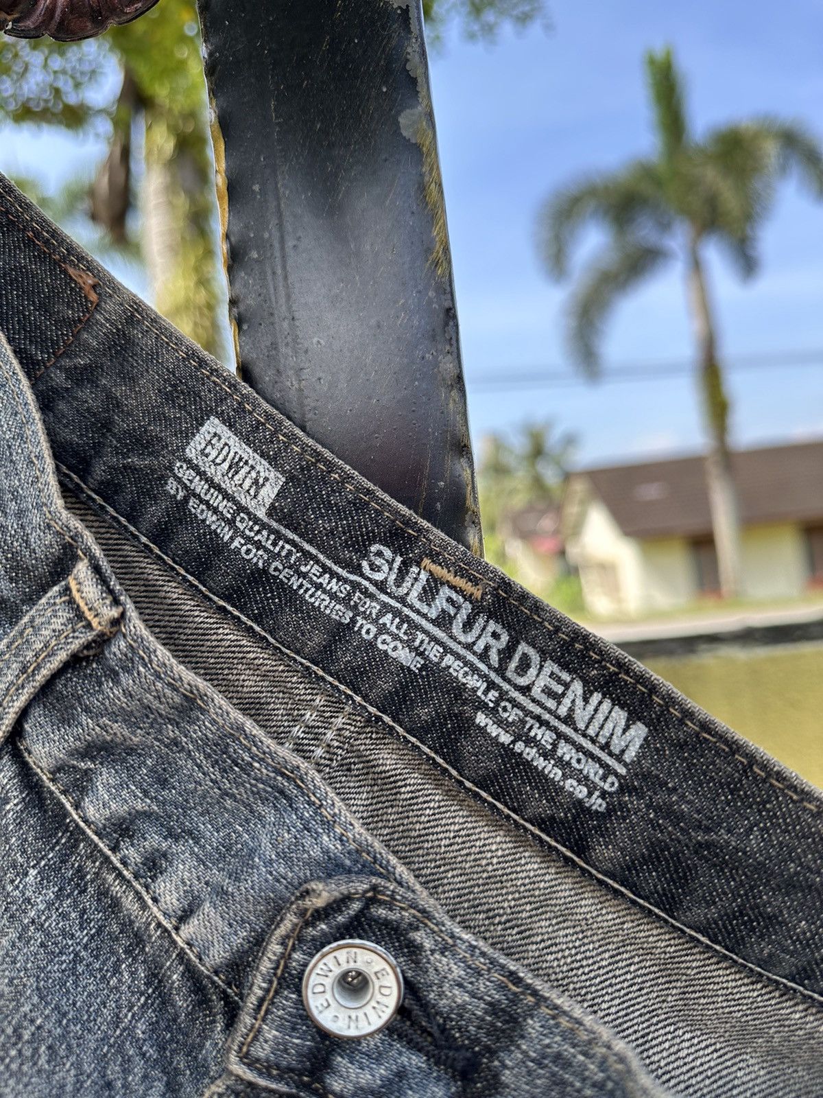 Lad Musician Vintage Edwin 505 Selvedge Oren Tab Made In Japan . Size US 34 / EU 50 - 9 Thumbnail