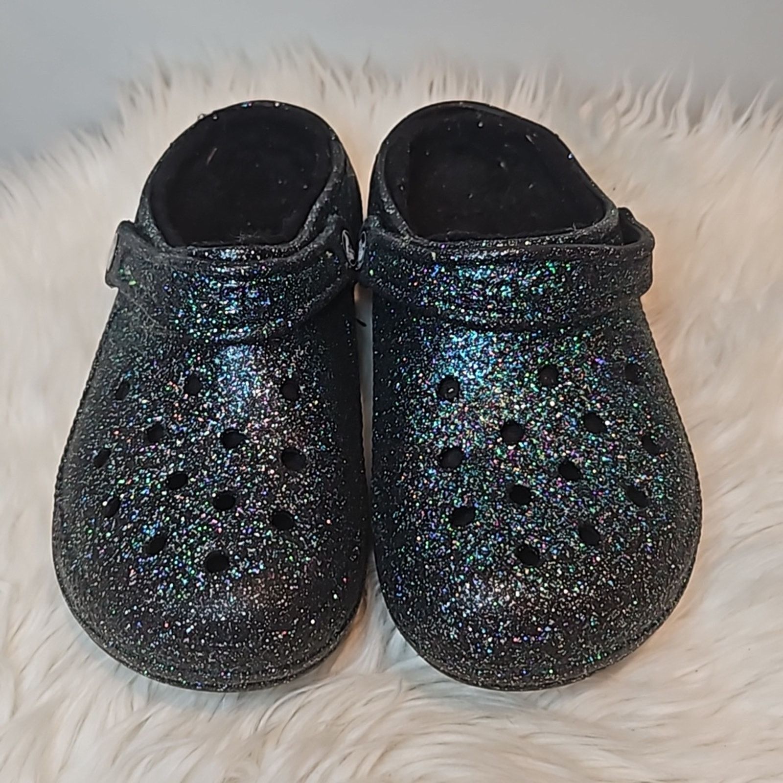 Classic glitter lined clog orders