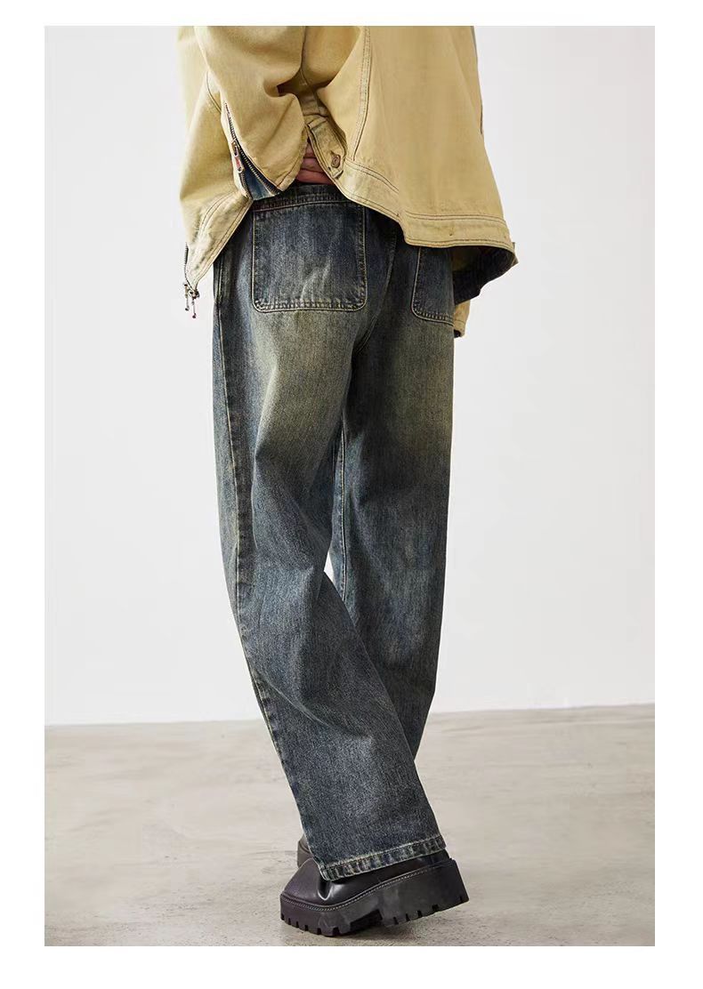 Japanese Brand × Vintage Vintage Street Washed Faded Loose Casual Jeans Y2K Size US 36 / EU 52 - 5 Thumbnail
