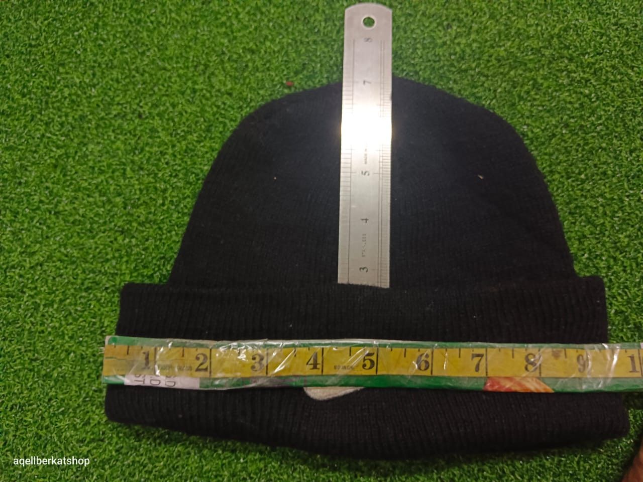 Nike VTG 90S NIKE Taiwan Embroidered Logo Beanie Size ONE SIZE - 6 Thumbnail