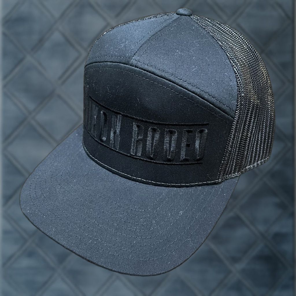 Nixon Dynamite Enterprises The Nixon Rodeo Band Concert Tour Hat Cap SnapBack Black Trucker Size ONE SIZE - 1 Thumbnail