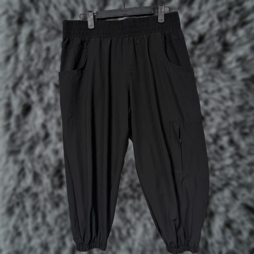 Avalanche Avalanche Mens Pants Jogger, Black, M, Lightweight Stretch, Zip Pocket, Hiking, Outdoor, Casual, Tapered Size US 31 - 1 Thumbnail