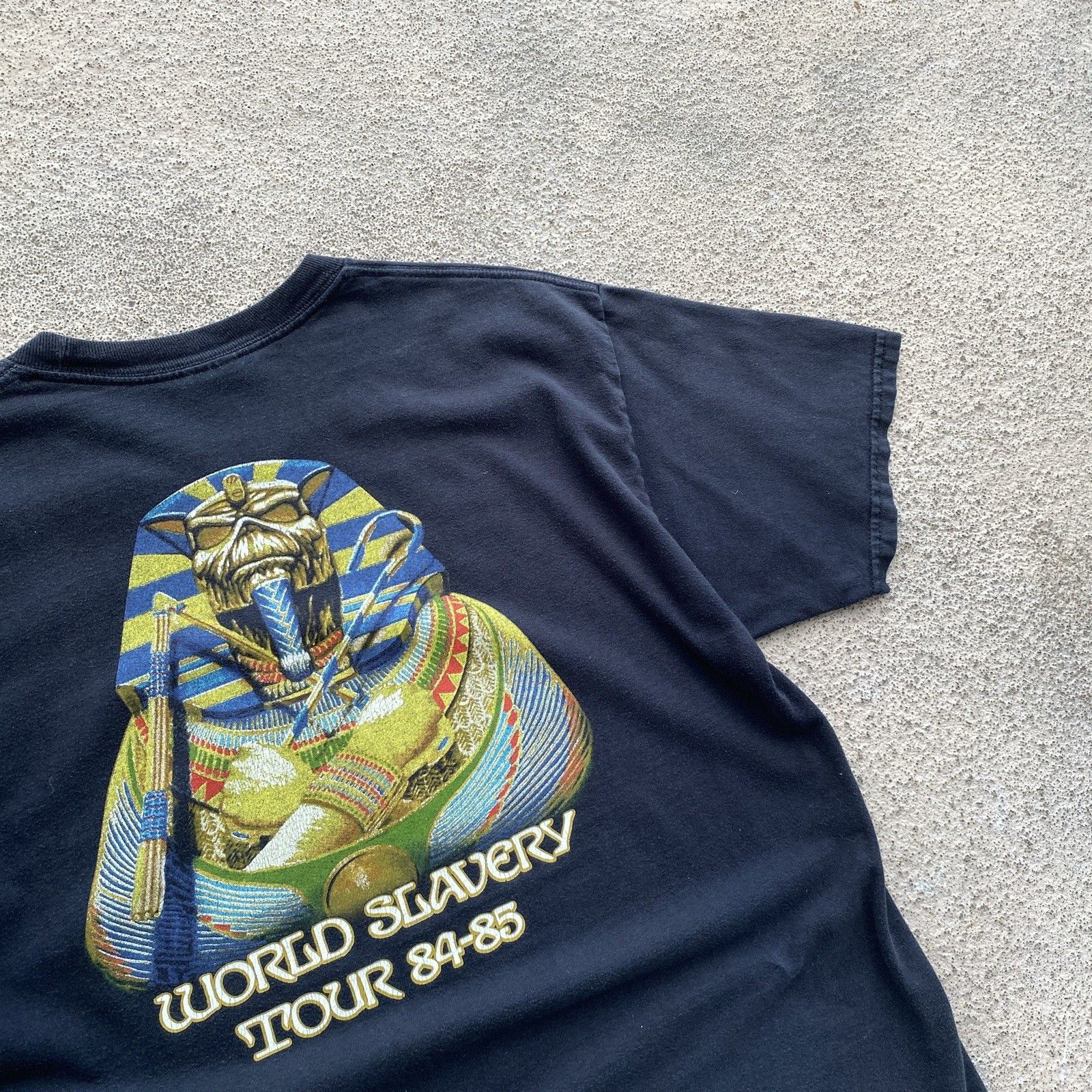 Iron Maiden Vintage 90s IRON MAIDEN Band Rock T shirt Y2K skull Band Size US M / EU 48-50 / 2 - 4 Thumbnail