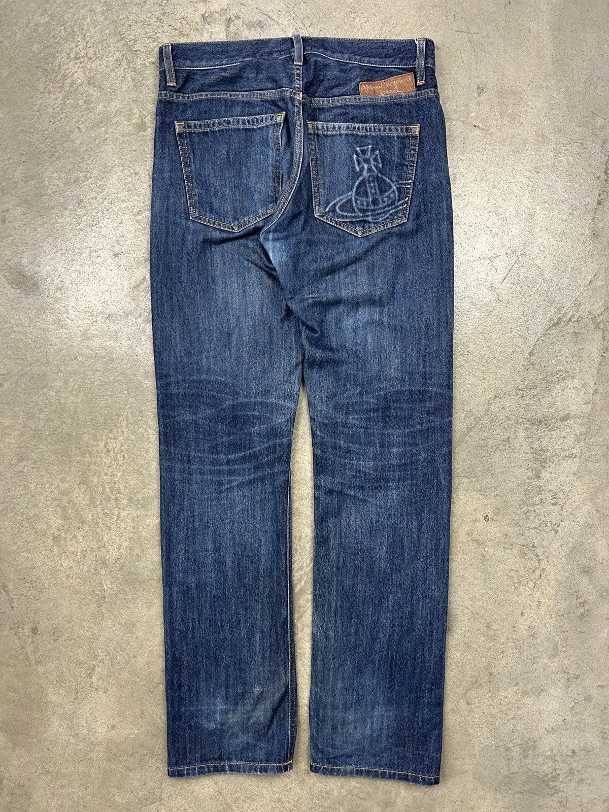 Vivienne Westwood Vivienne Westwood - Chaos Denim Jeans Size US 31 - 1 Thumbnail