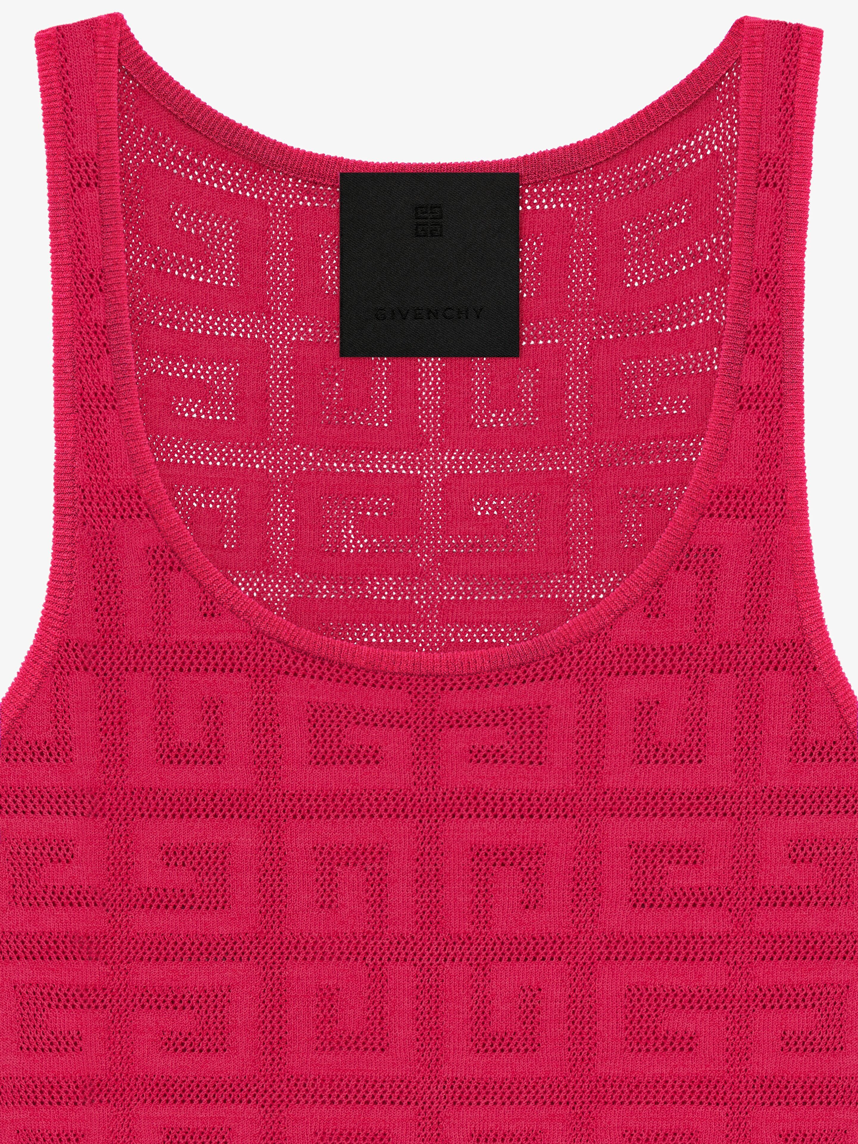 Givenchy o1w1db10825 Tank Top in Fuchsia Size XS / US 0-2 / IT 36-38 - 2 Thumbnail