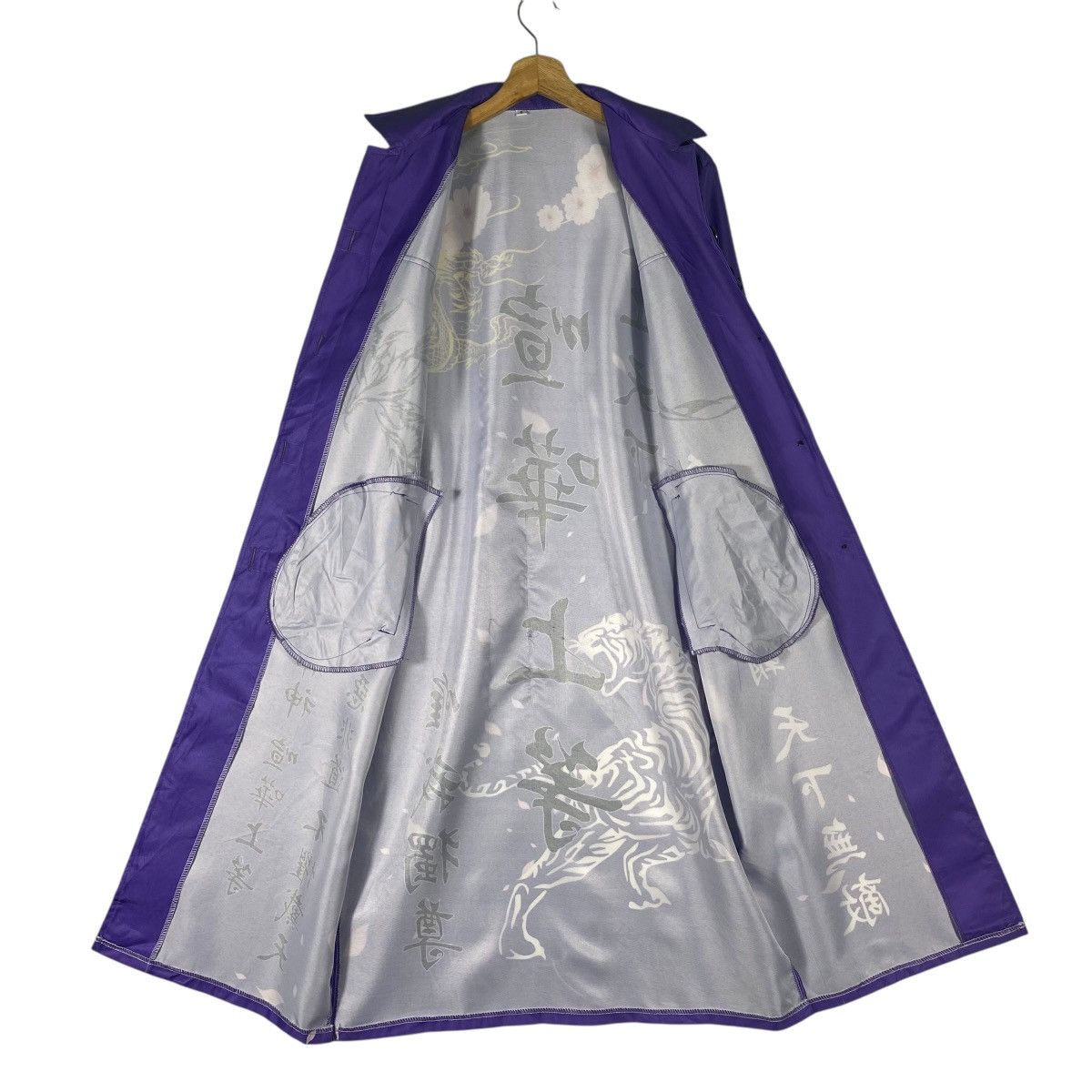 Anime Japanese Bosozoku Kimono Cosplay Costume Purple Size US S / EU 44-46 / 1 - 6 Thumbnail