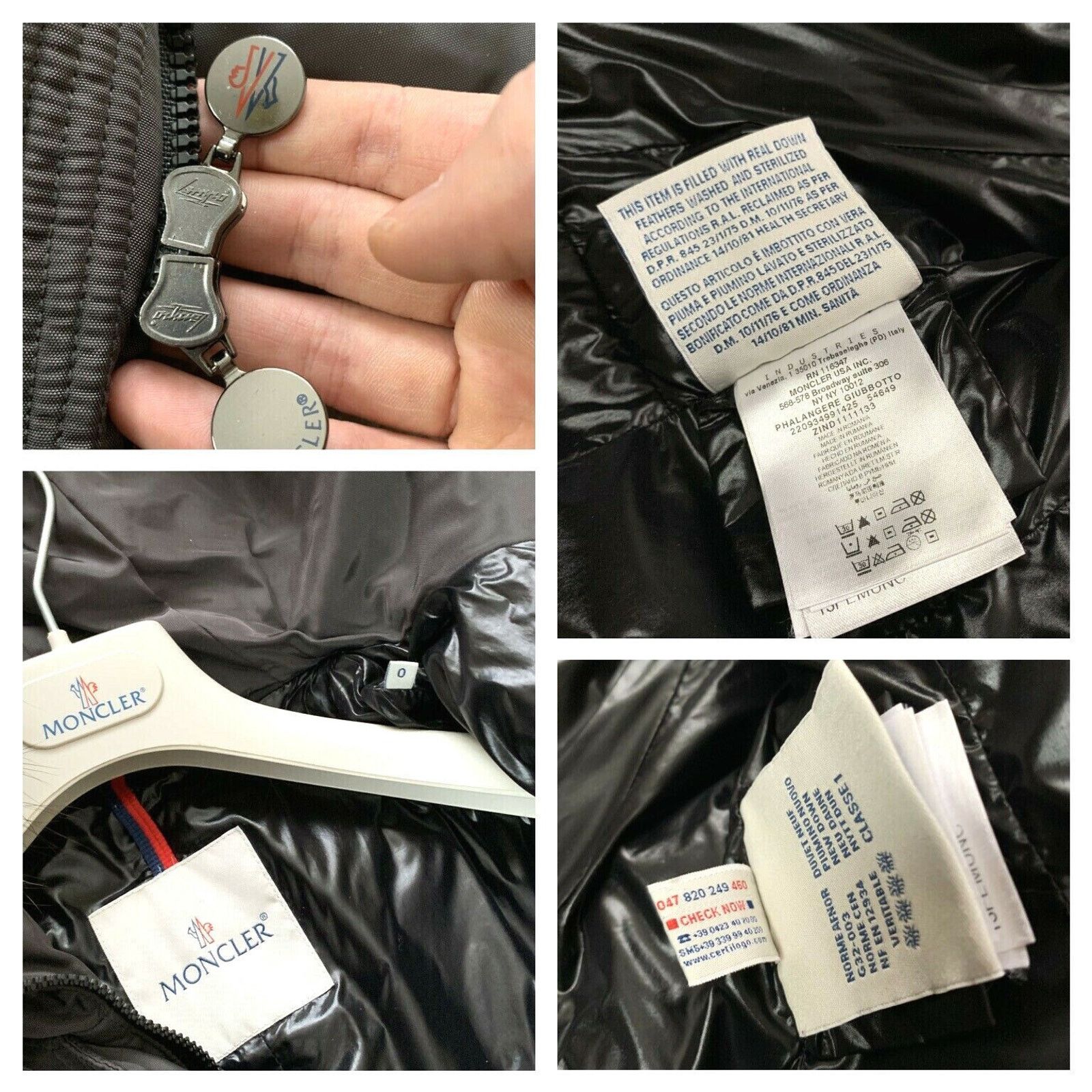 Moncler Women's MONCLER PHALANGERE Down Jacket Coat Parka Size 0 XS Size XS / US 0-2 / IT 36-38 - 11 Thumbnail