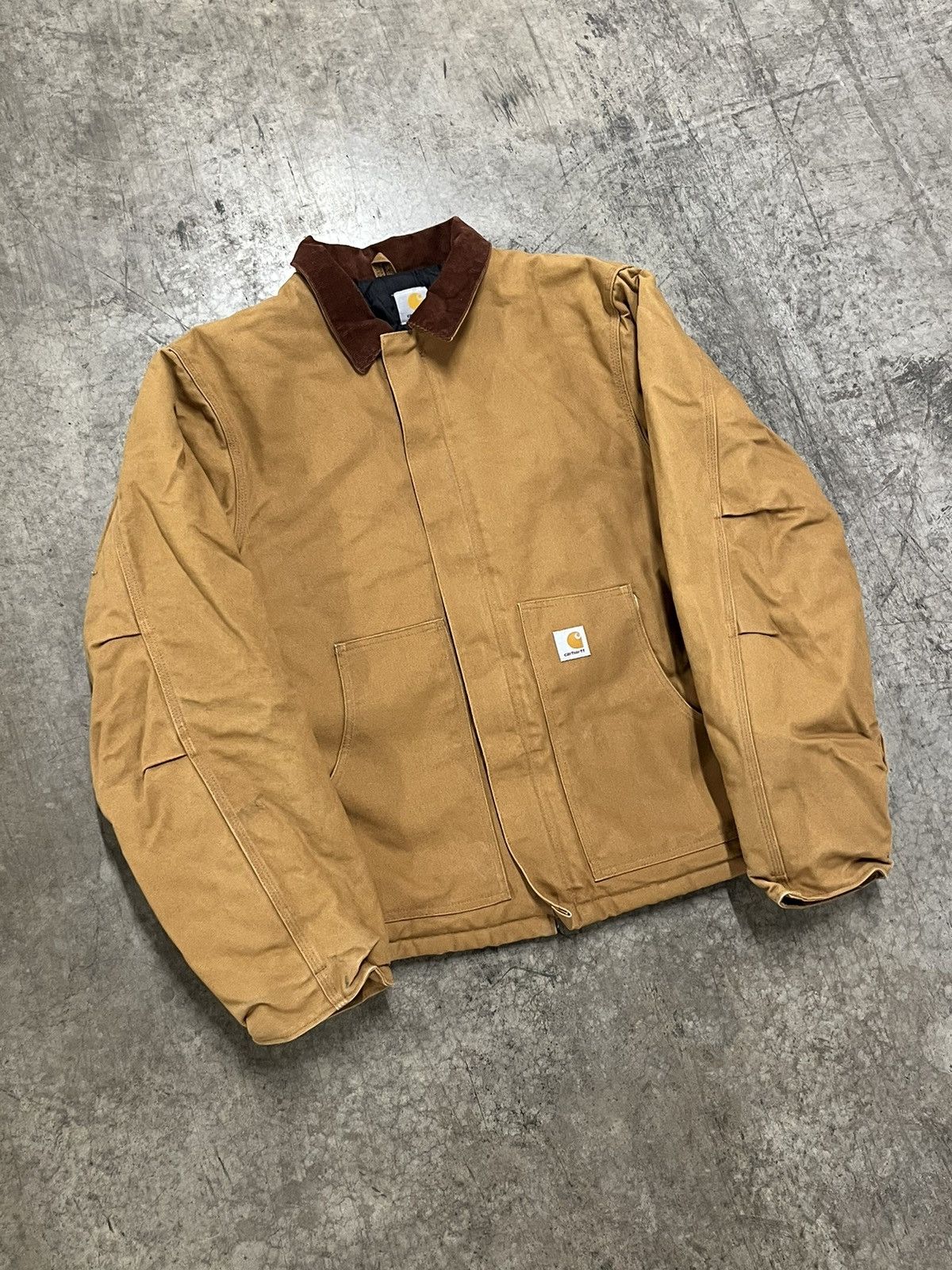 Carhartt × Vintage Carhartt vintage tan workwear jacket hype streetwear Size US XL / EU 56 / 4 - 5 Thumbnail