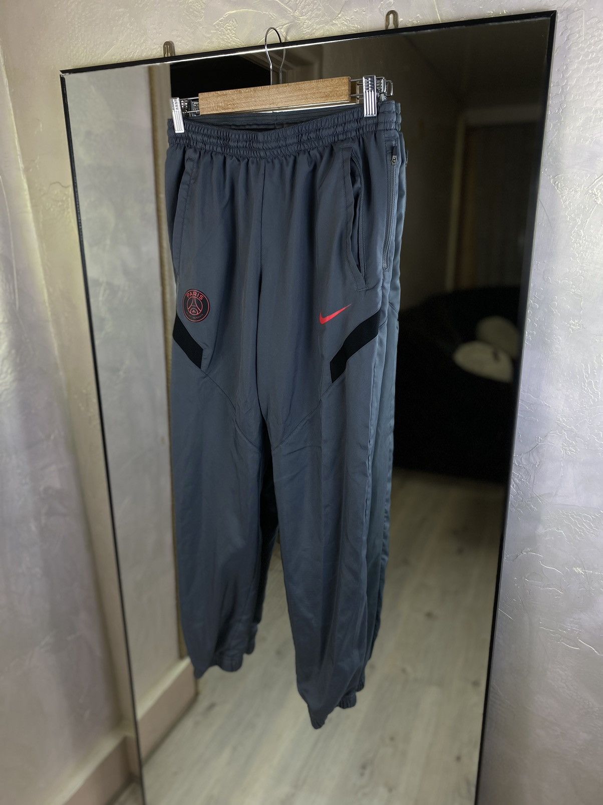Nike Nike PSG Strike Dri-FIT Elite Tapered Woven Track Pants Size US 31 - 1 Thumbnail