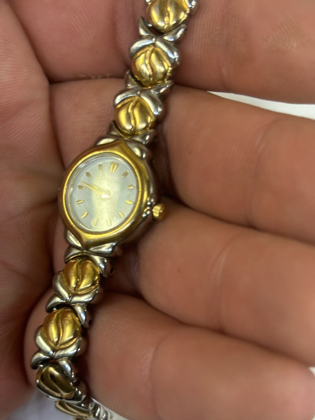 Bulova Vintage Bulova T7 2-Tone Wonens Watch! New Battery! Size ONE SIZE - 3 Thumbnail