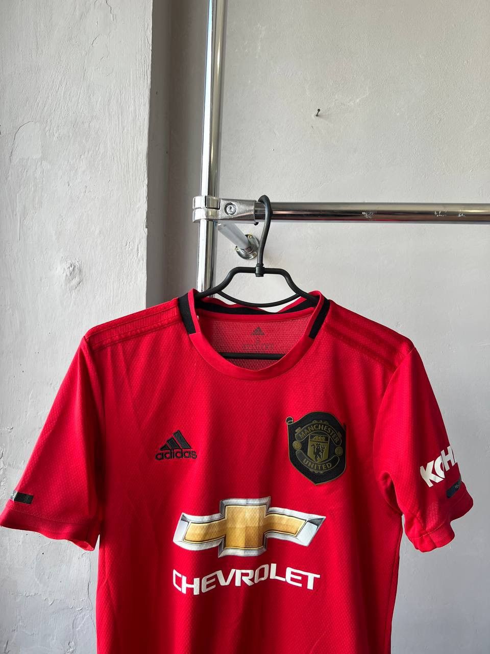 Adidas 2019/20 MANCHESTER UNITED HOME SOCCER JERSEY FOOTBALL SHIRT Size US S / EU 44-46 / 1 - 3 Thumbnail