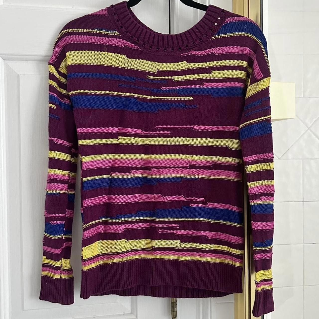 Designer Copper Key Women's Purple and Multi Jumper Size S / US 4 / IT 40 - 1 Thumbnail
