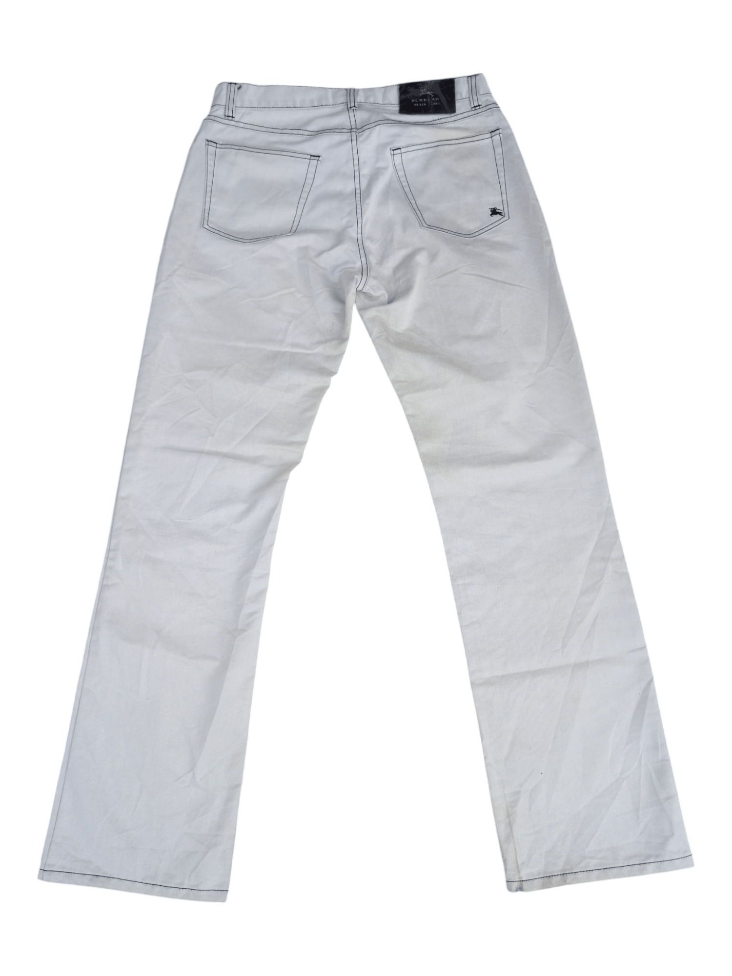 Burberry Burberry Black Label Dirty Faded White Pants Size US 28 / EU 44 - 2 Thumbnail