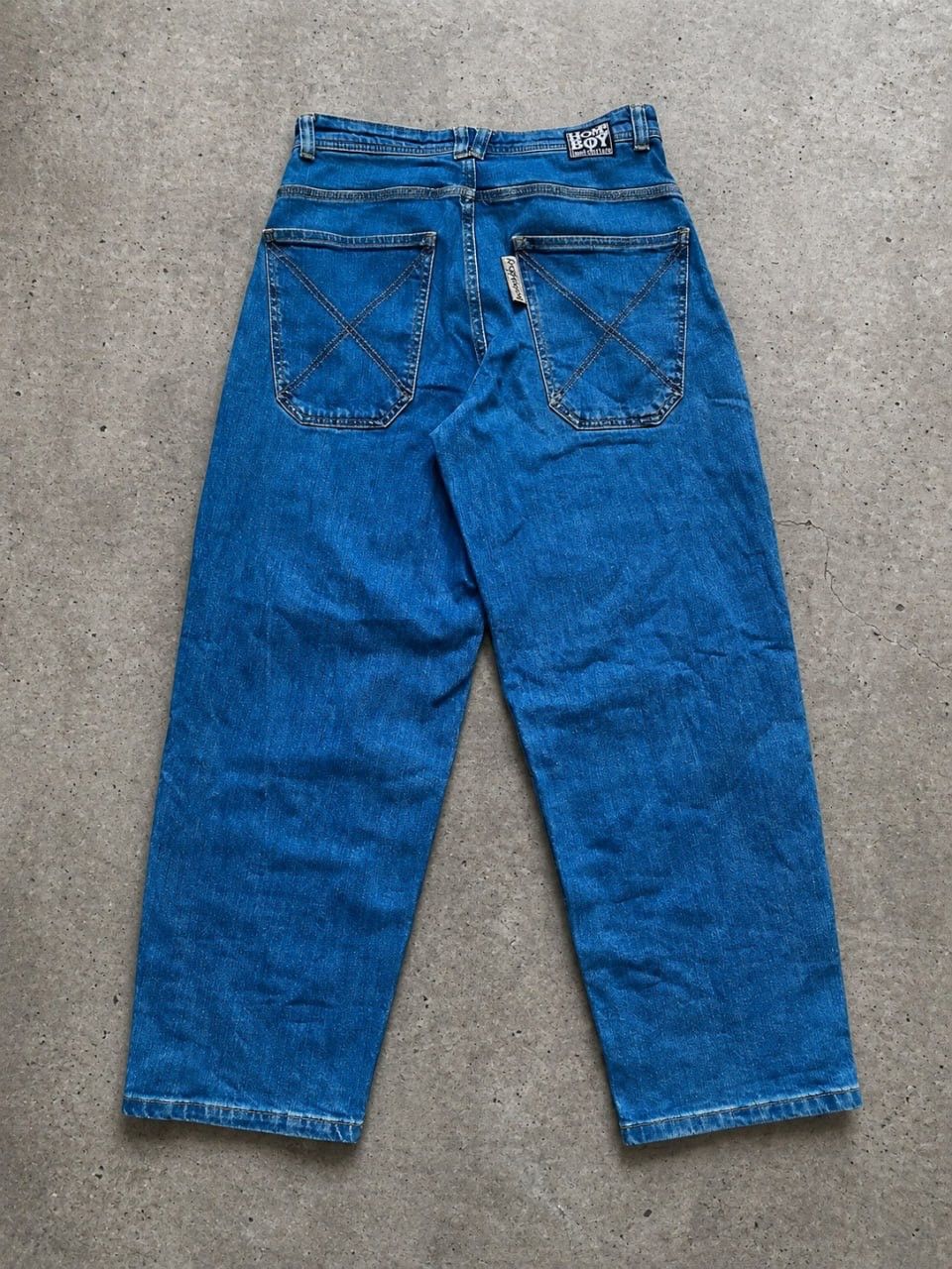 Japanese Brand Homeboy Baggy Jeans Size US 30 / EU 46 - 1 Thumbnail