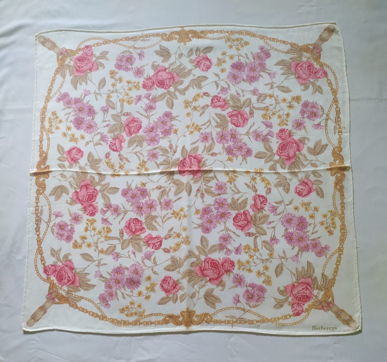 Burberry Vintage Burberry Handkerchief Size ONE SIZE - 2 Thumbnail