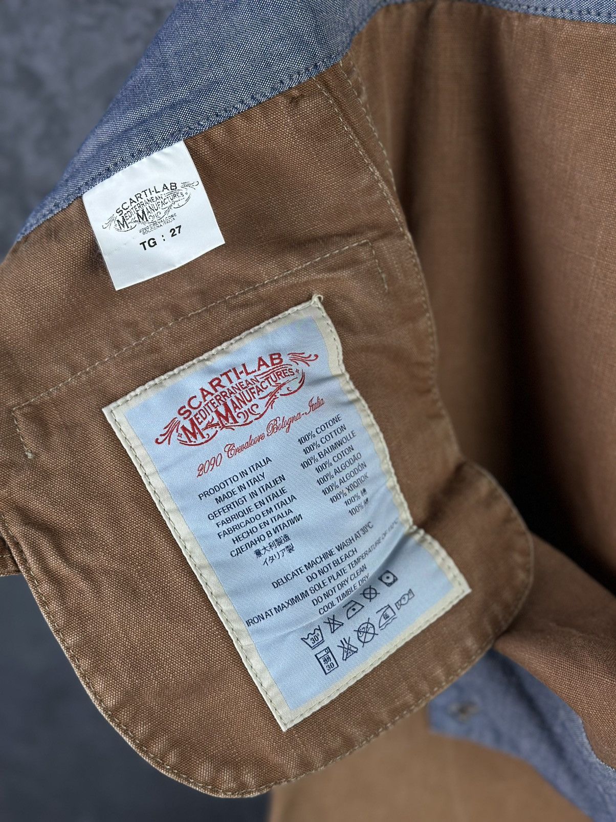 Japanese Brand × Scarti-Lab Scarti-Lab Mediterranean Manufactures Pants Size US 27 - 8 Thumbnail