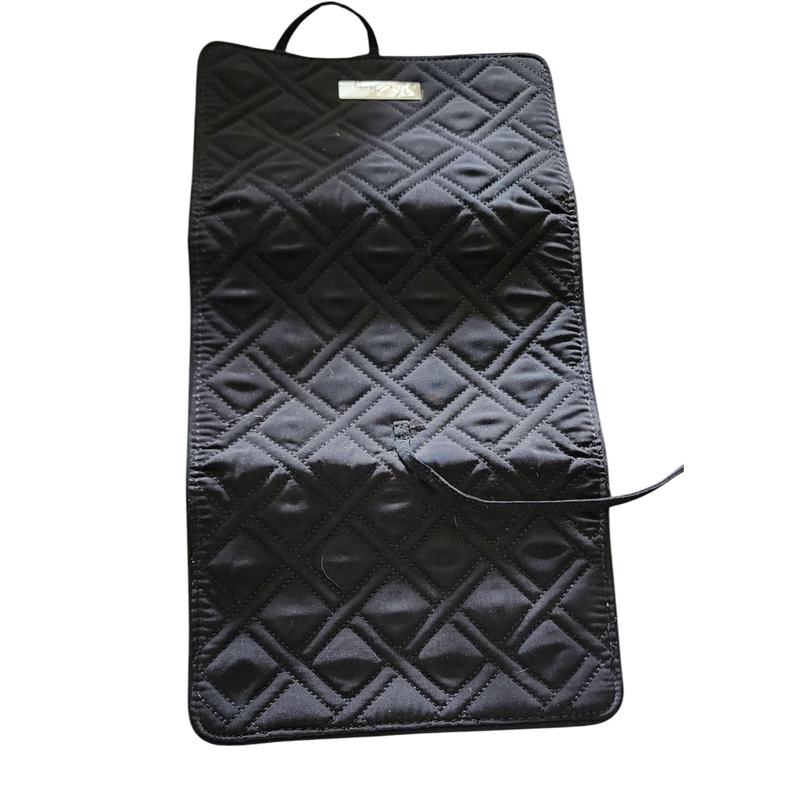 Vera Bradley Vera Bradley All Wrapped Up Jewelry Roll Travel Case black Size ONE SIZE - 4 Thumbnail