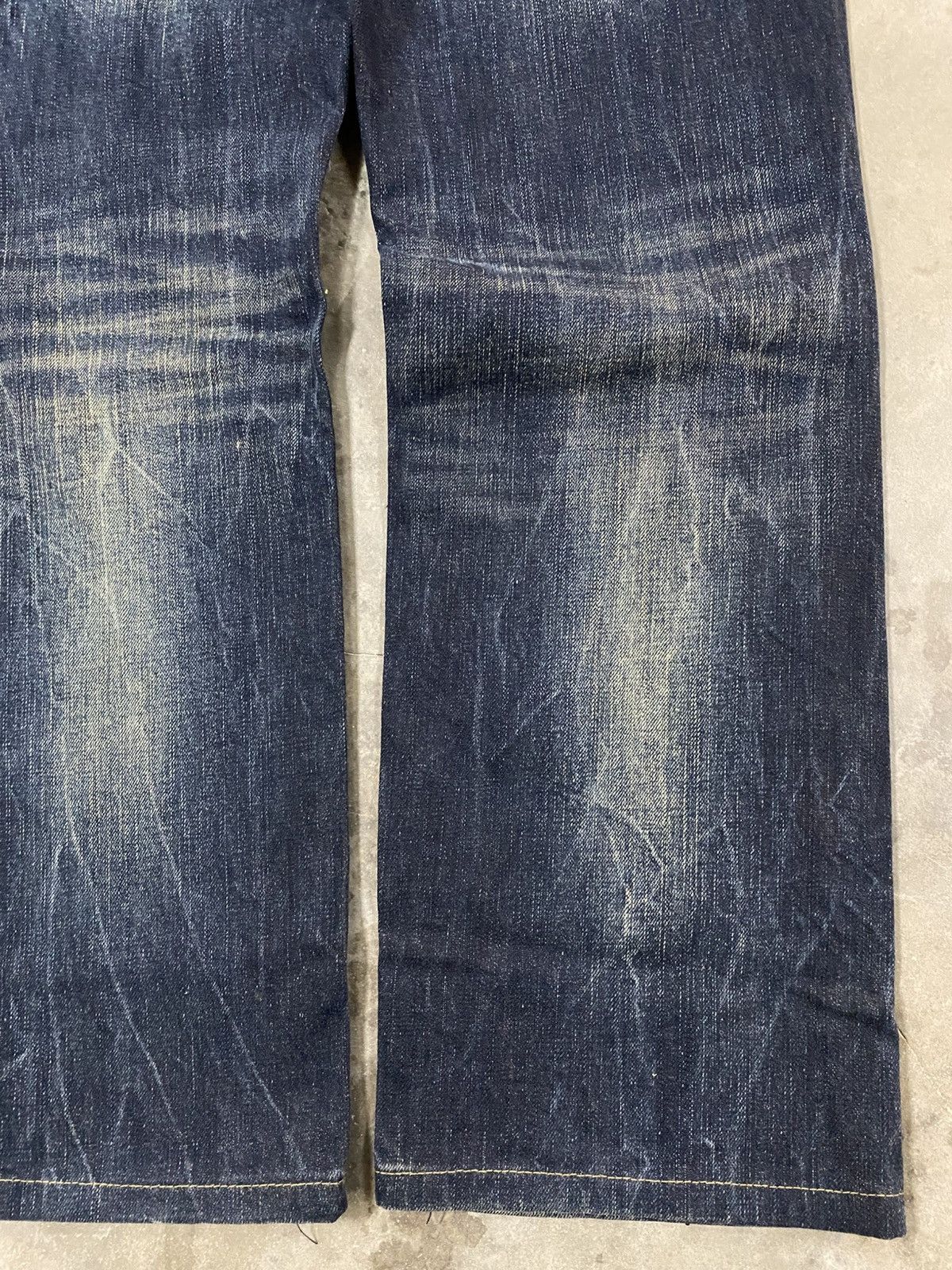 Hysteric Glamour × Le Grande Bleu (L.G.B.) × Tornado Mart Jeans Japanese Red Pepper Claws Distressed Denim @219 Size US 30 / EU 46 - 8 Thumbnail