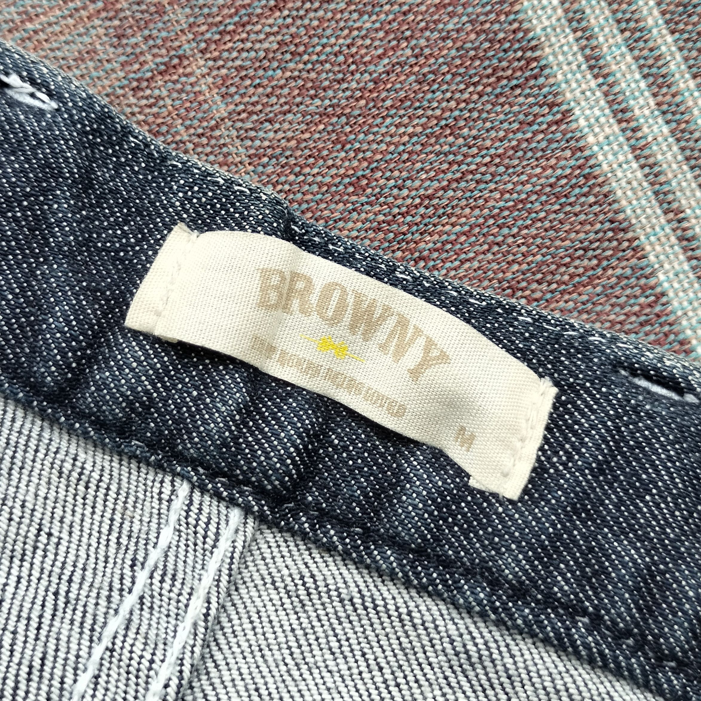 Tornado Mart Vintage browny japan buckle back bush jeans Size US 32 / EU 48 - 4 Thumbnail