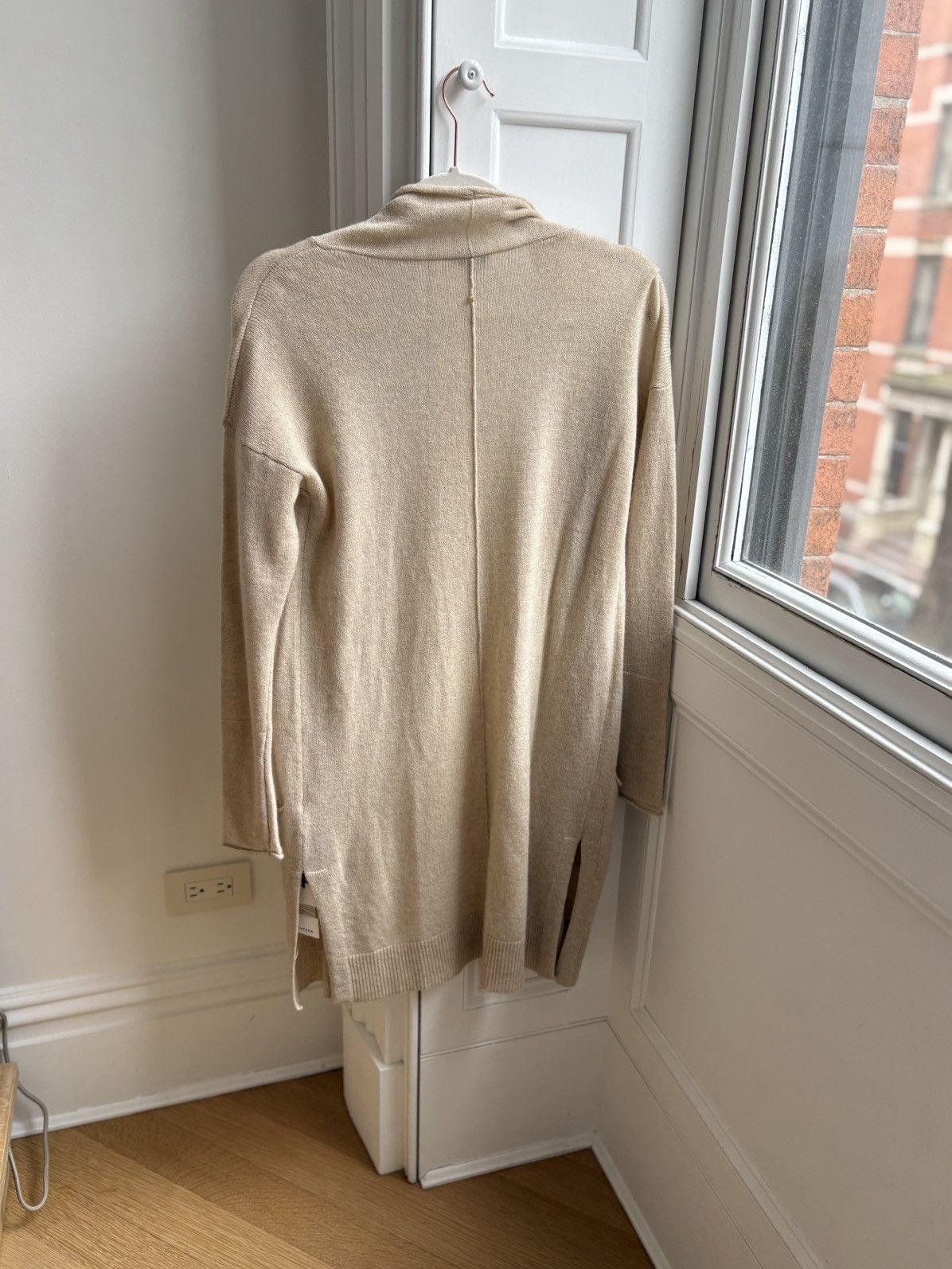 Other NWOT Cuyana Beige Cashmere Long Cardigan Loungewear Medium Size M / US 6-8 / IT 42-44 - 6 Thumbnail