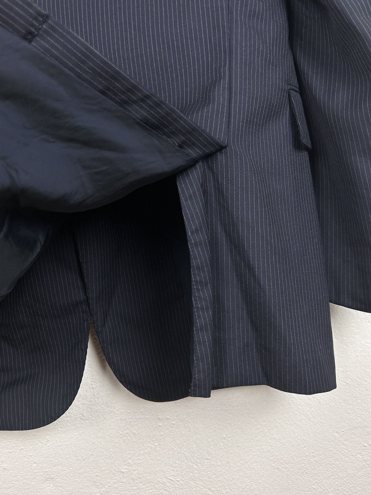 Polo Ralph Lauren Ralph Lauren Purple Label Striped Wool Blazer Size 42S Size 42S - 6 Thumbnail