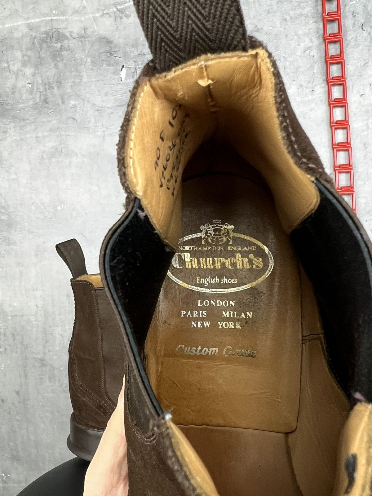 Church's Church's Brown Suede Chelsea Boots Shoes UK 9 F US 10 EU 43 Size US 10 / EU 43 - 16 Thumbnail