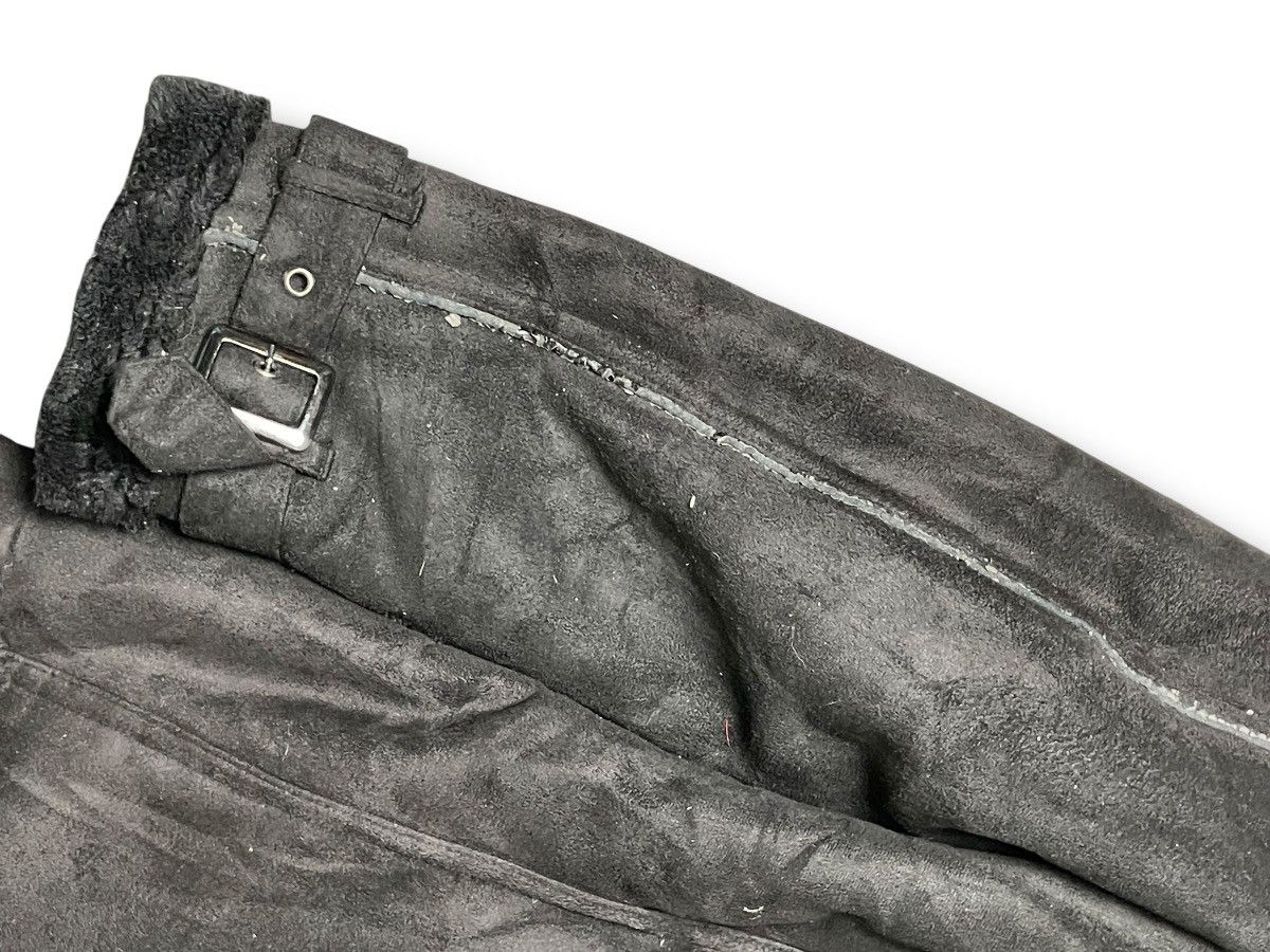 If Six Was Nine × Japanese Brand × Le Grande Bleu (L.G.B.) Roushatte Shell Leather Suede Fur Hooded Jacket(60) Size US M / EU 48-50 / 2 - 11 Thumbnail