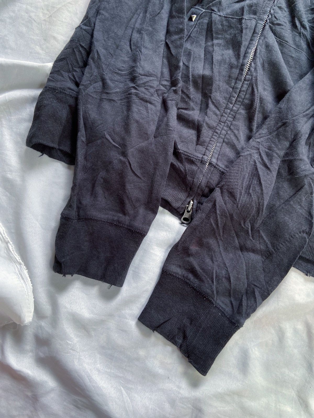 Beauty Beast RAMPAGE DISTRESSED PUNK ZIP HOODIE number nine rick owens Size US M / EU 48-50 / 2 - 11 Thumbnail