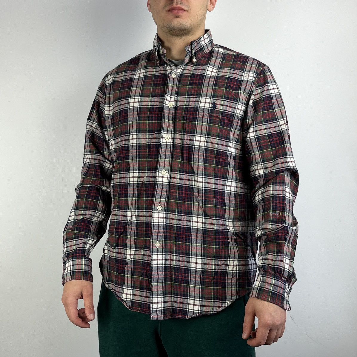 Polo Ralph Lauren Polo Ralph Lauren shirt nova check size Medium Size US M / EU 48-50 / 2 - 1 Thumbnail