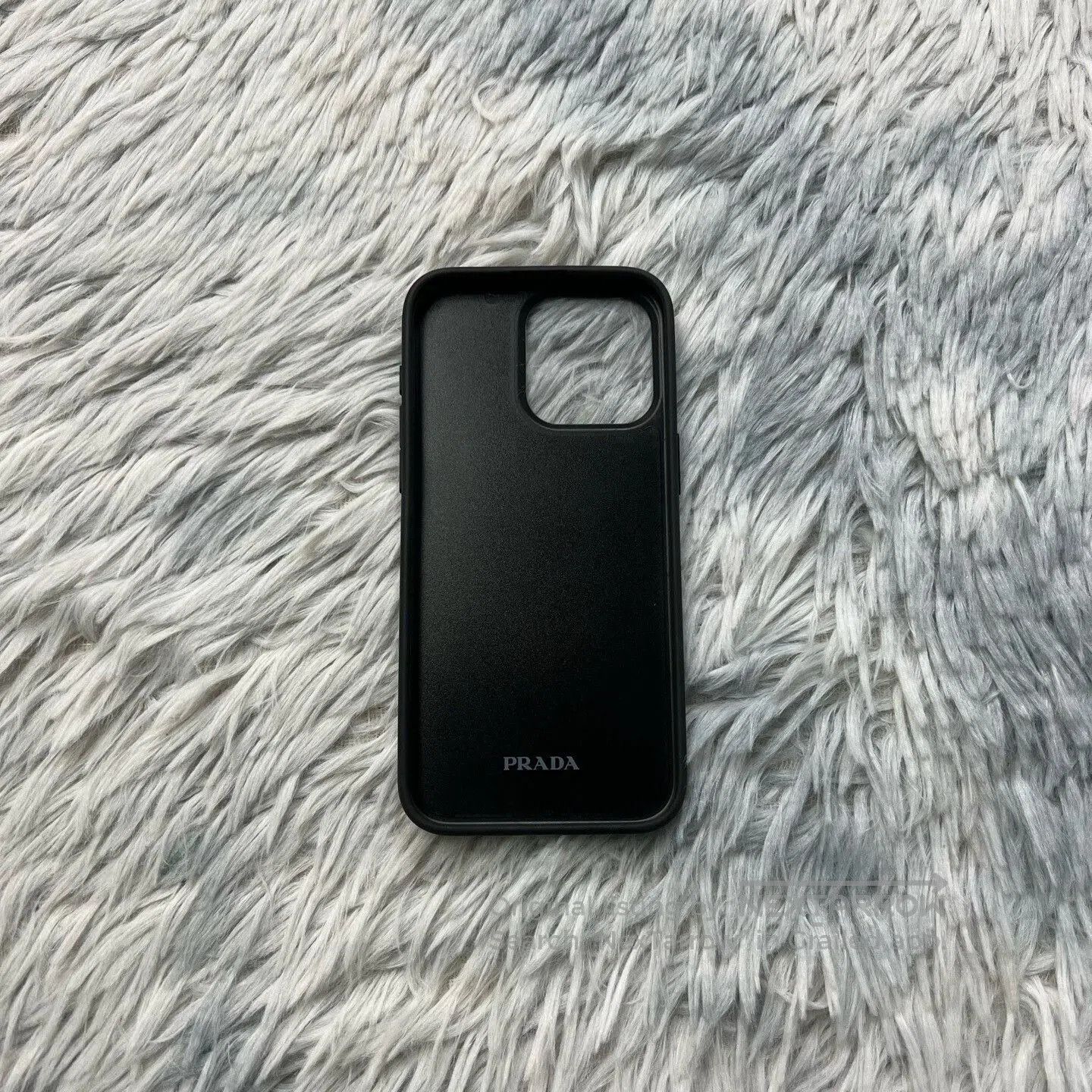 Prada PRADA Leather iPhone 15 Pro Max Case. Size ONE SIZE - 2 Thumbnail