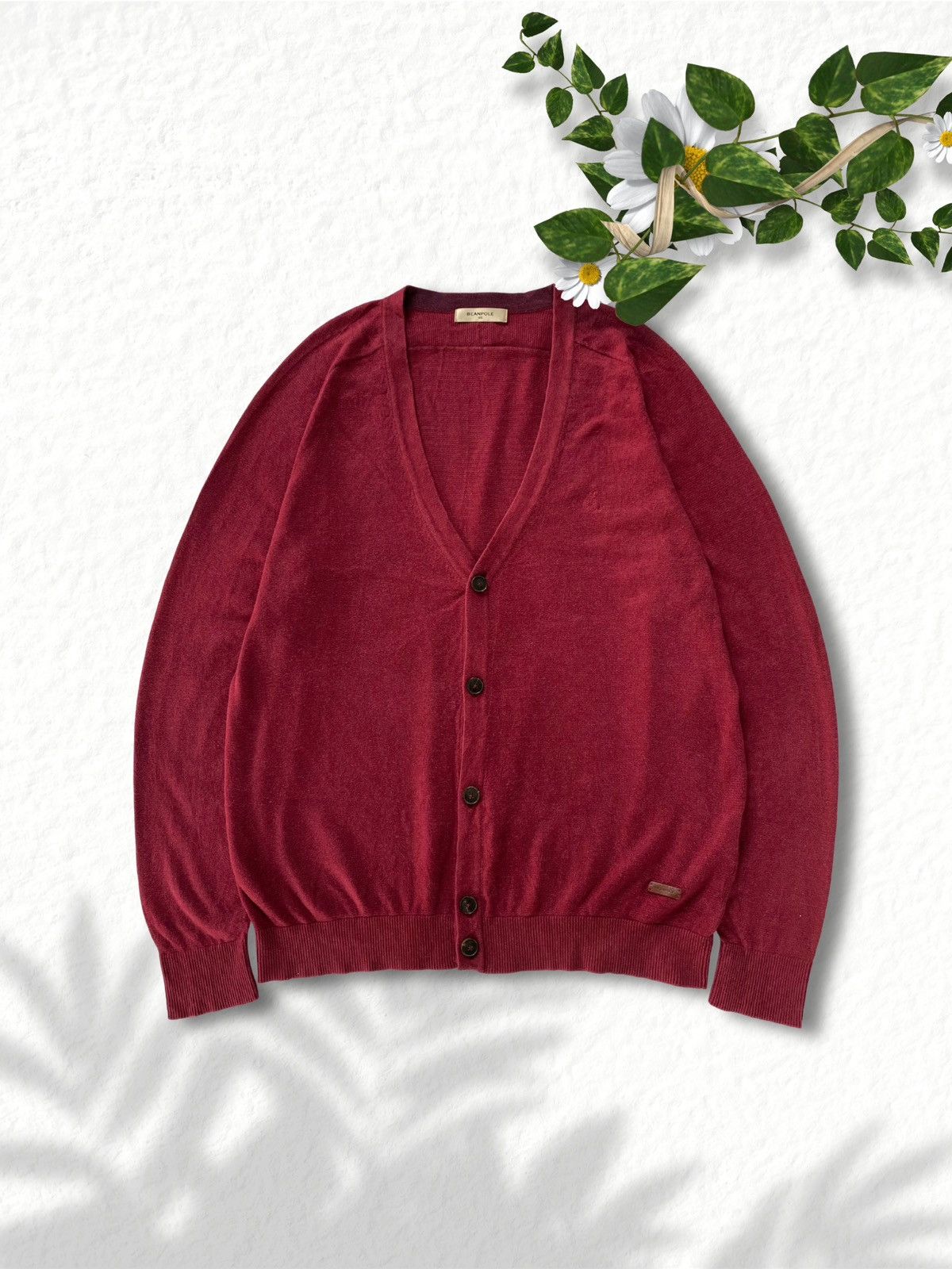 BEANPOLE Beanpole Red Knitwear Cardigan Size US M / EU 48-50 / 2 - 1 Thumbnail