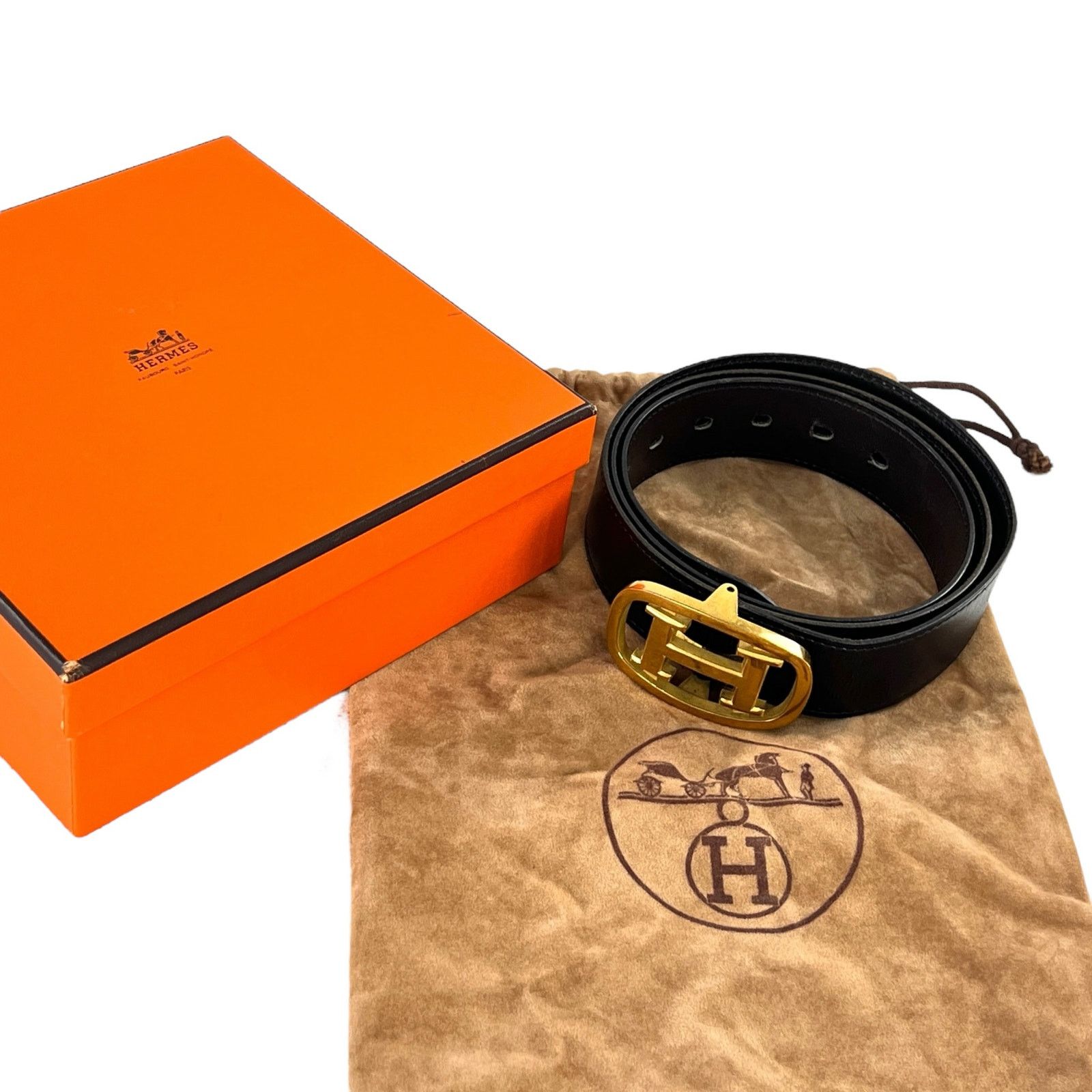 Hermes Hermes Vintage Leather Belt Size ONE SIZE - 2 Thumbnail