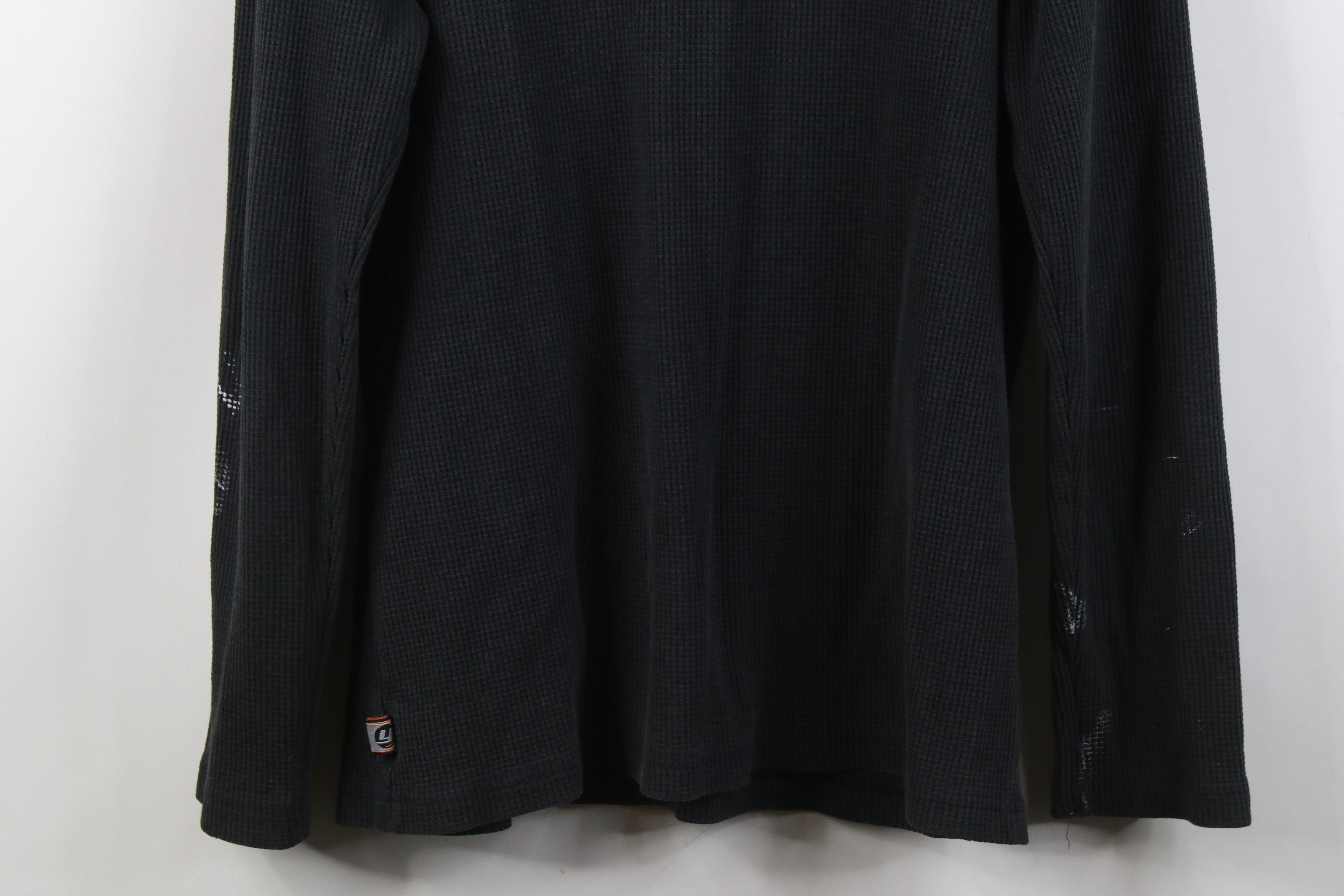Vintage Vintage 90s Y2K Streetwear Dragon Waffle Knit T-Shirt Size US L / EU 52-54 / 3 - 16 Thumbnail