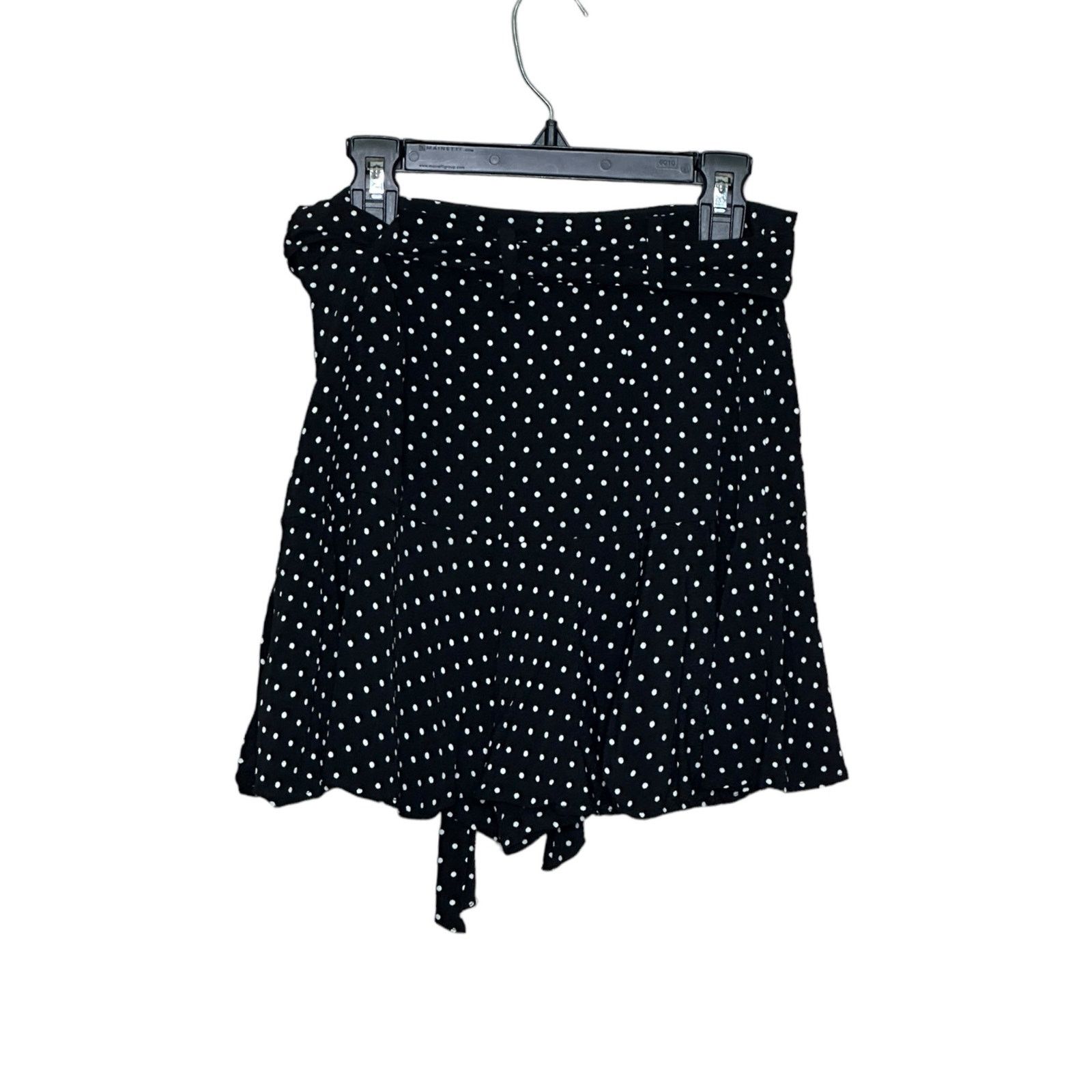 Zara Zara black white polka dots ruffled skort size Small Size 27" / US 4 / IT 40 - 11 Thumbnail