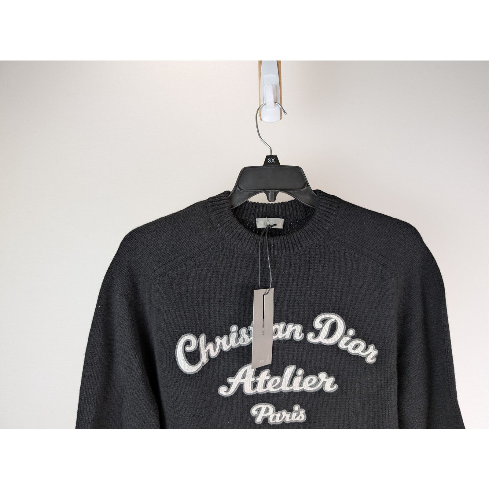 Dior o1rshd1 Atelier Paris Avenue Montaigne sweater Knitwear Size US XXL / EU 58 / 5 - 3 Thumbnail