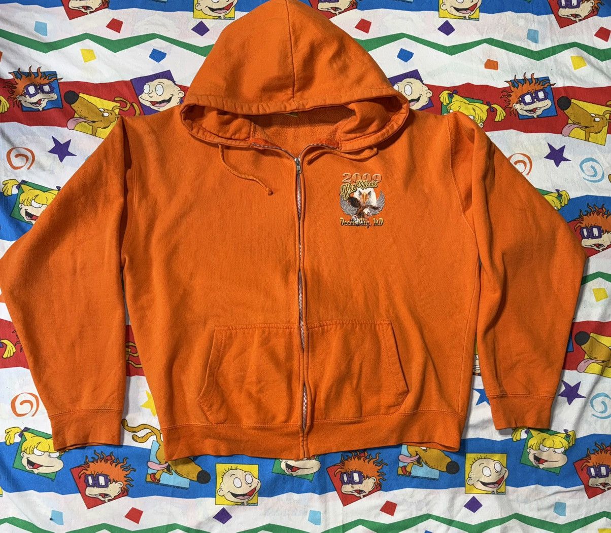 Other Y2K OCMD Bike Week 2009 Graphic Zip Up Light Jacket Size US XXL / EU 58 / 5 - 1 Thumbnail