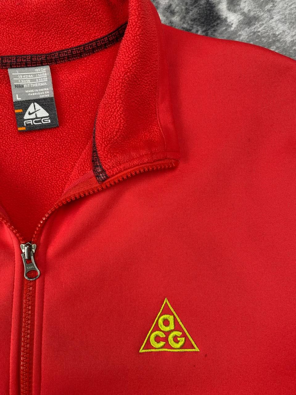 Nike ACG Vintage Nike ACG Track Top Jacket Men Size L Red Size US L / EU 52-54 / 3 - 2 Thumbnail