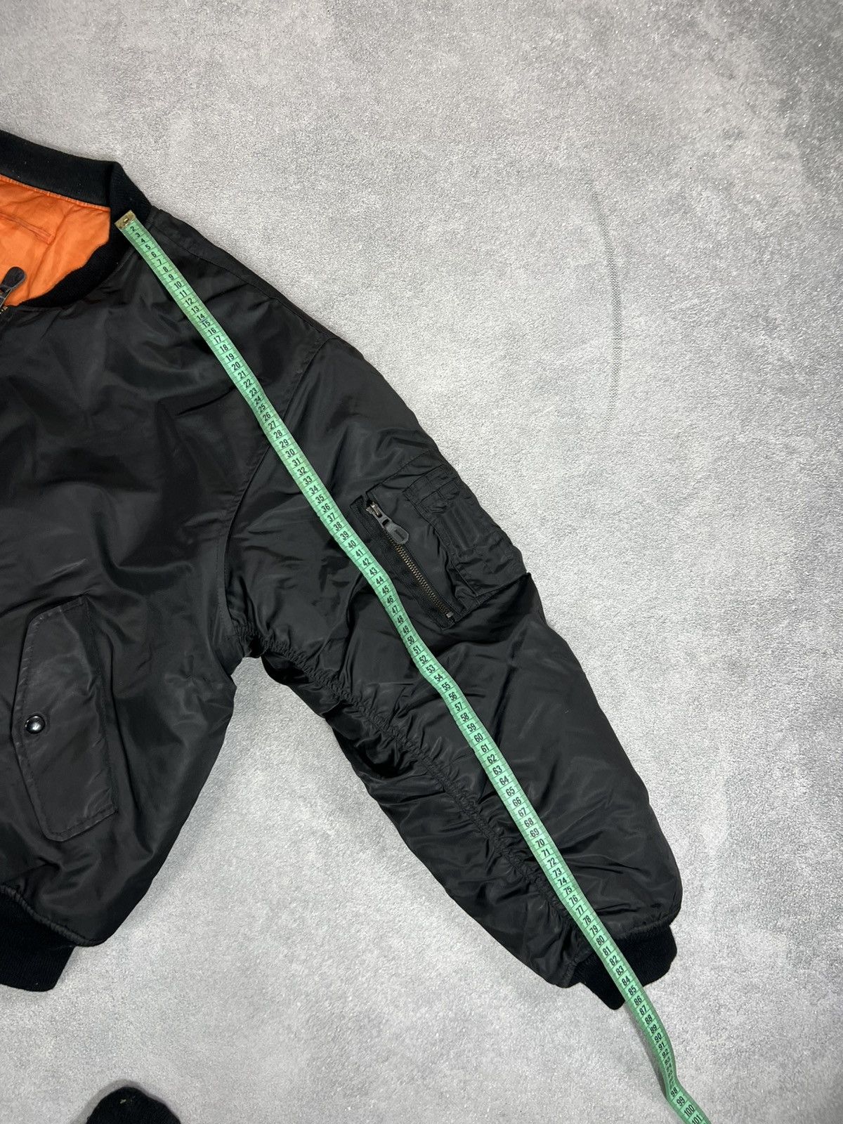 Vintage VTG MA-1 FlY ARCHIVE MADE IN USA RETRO REVERSIBLE Jacket Size US XL / EU 56 / 4 - 19 Thumbnail