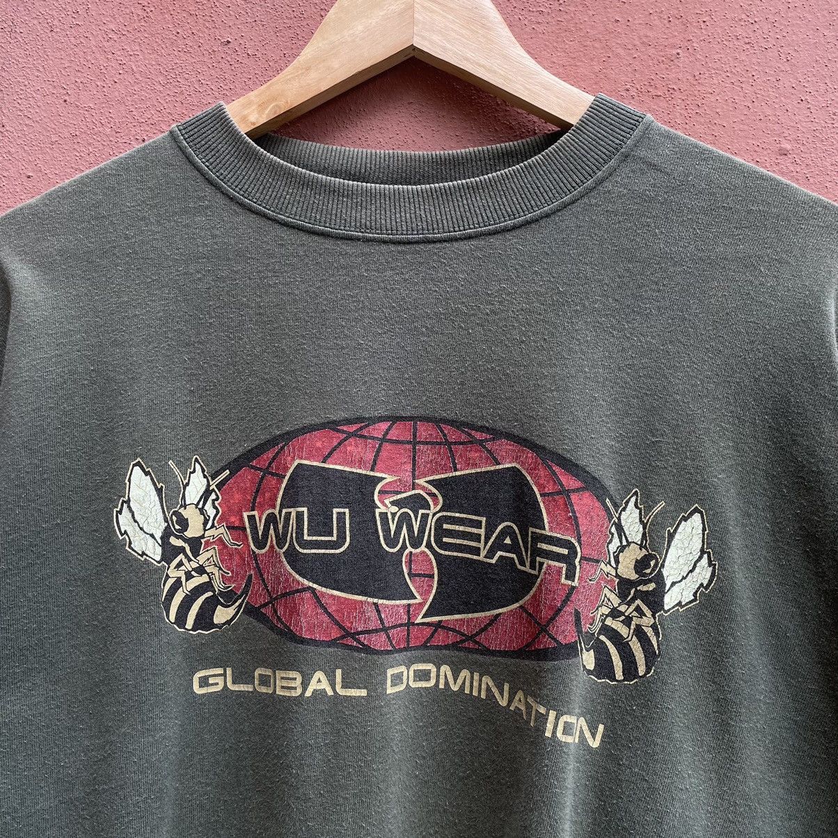 Rap Tees Vintage Wu Wear Global Domination Tee Shirt Size US XL / EU 56 / 4 - 2 Thumbnail